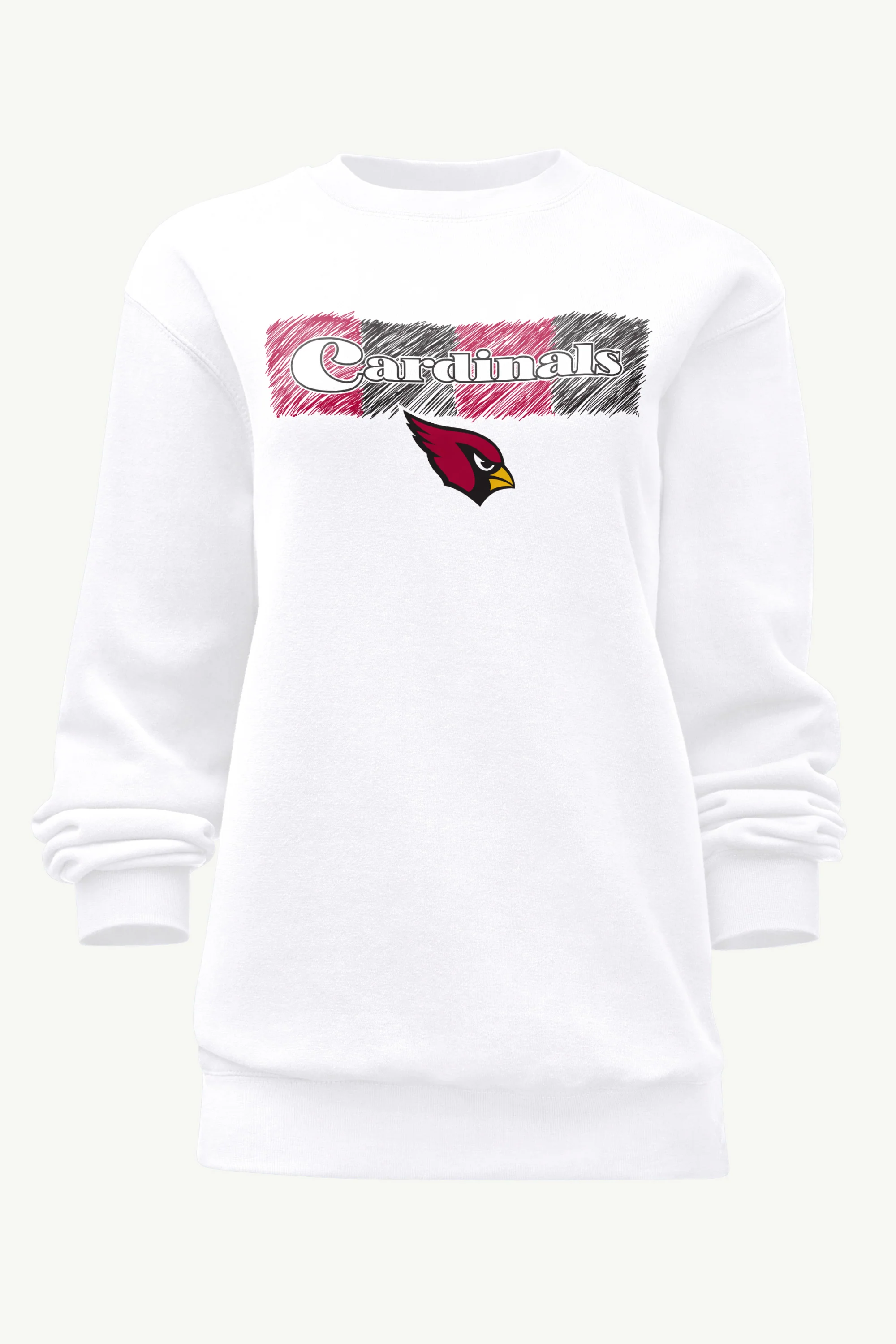 WOMENS CAROLINA PANTHERS COLOR SHADING SWEATSHIRT