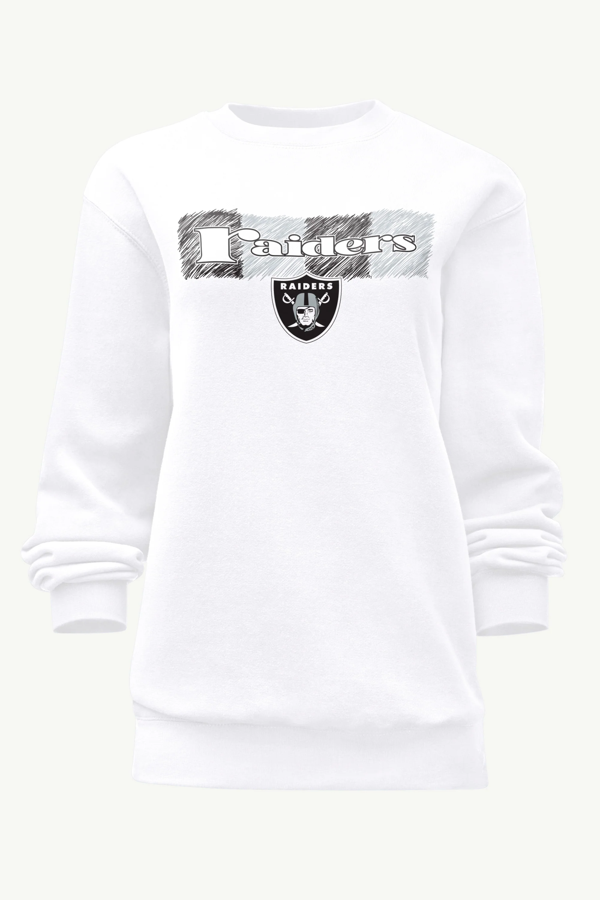 WOMENS LAS VEGAS RAIDERS COLOR SHADING SWEATSHIRT