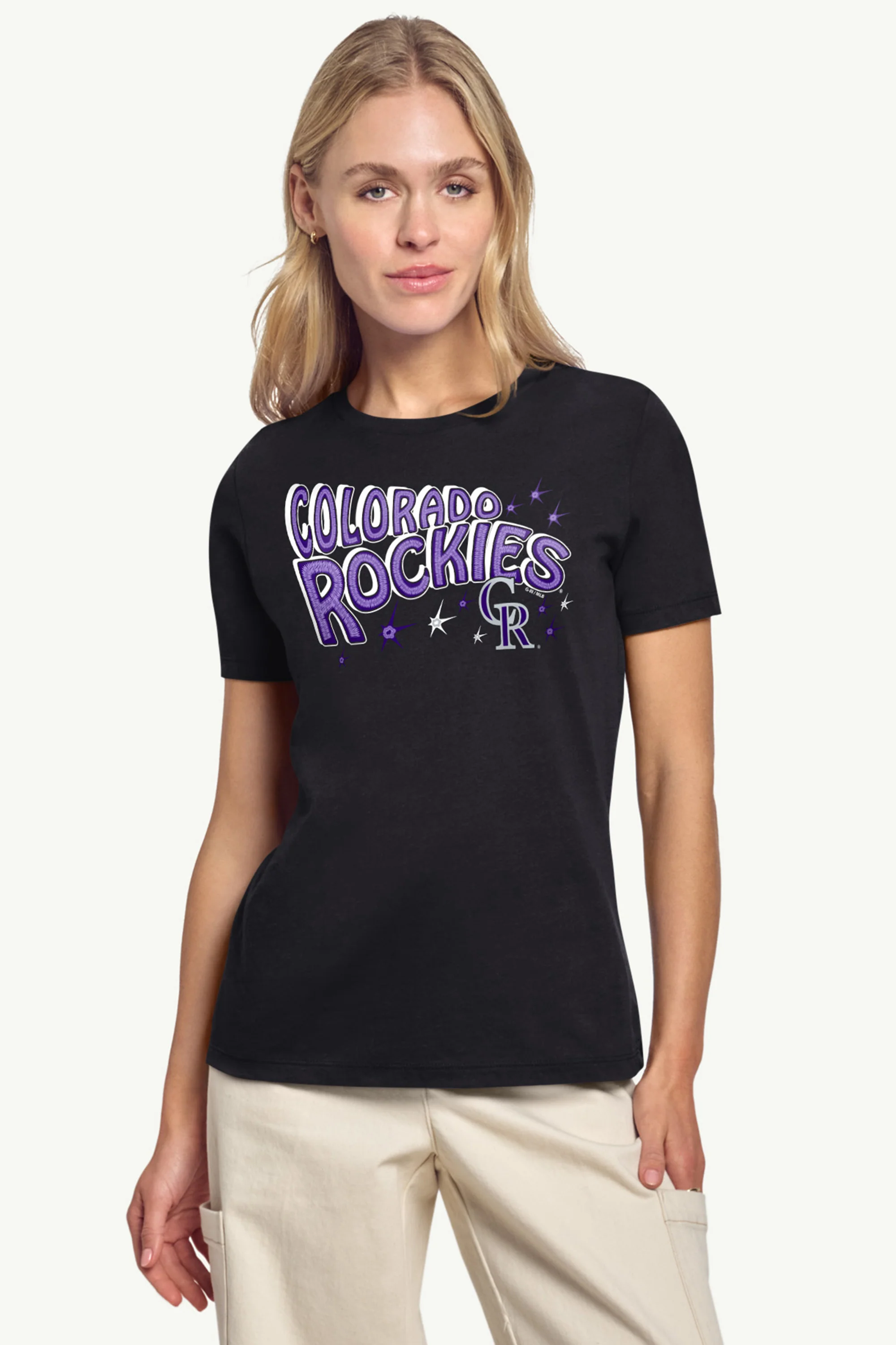 WOMENS COLORADO ROCKIES FIREWORKS T SHIRT - Image 5