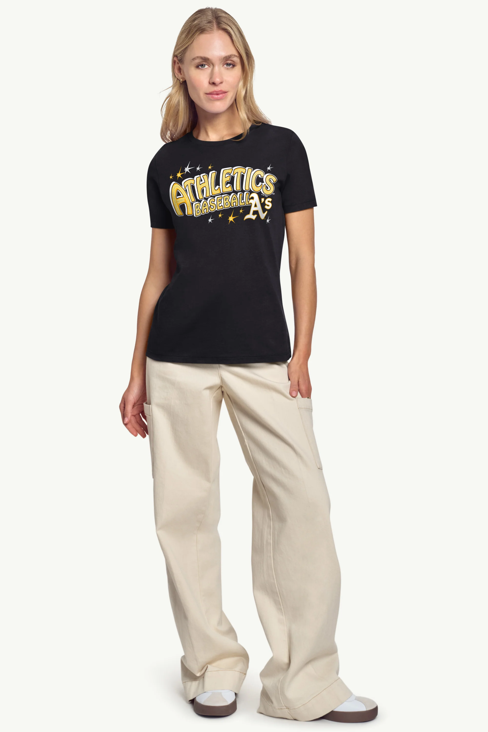 WOMENS OAKLAND ATHLETICS FIREWORKS T SHIRT - Image 4