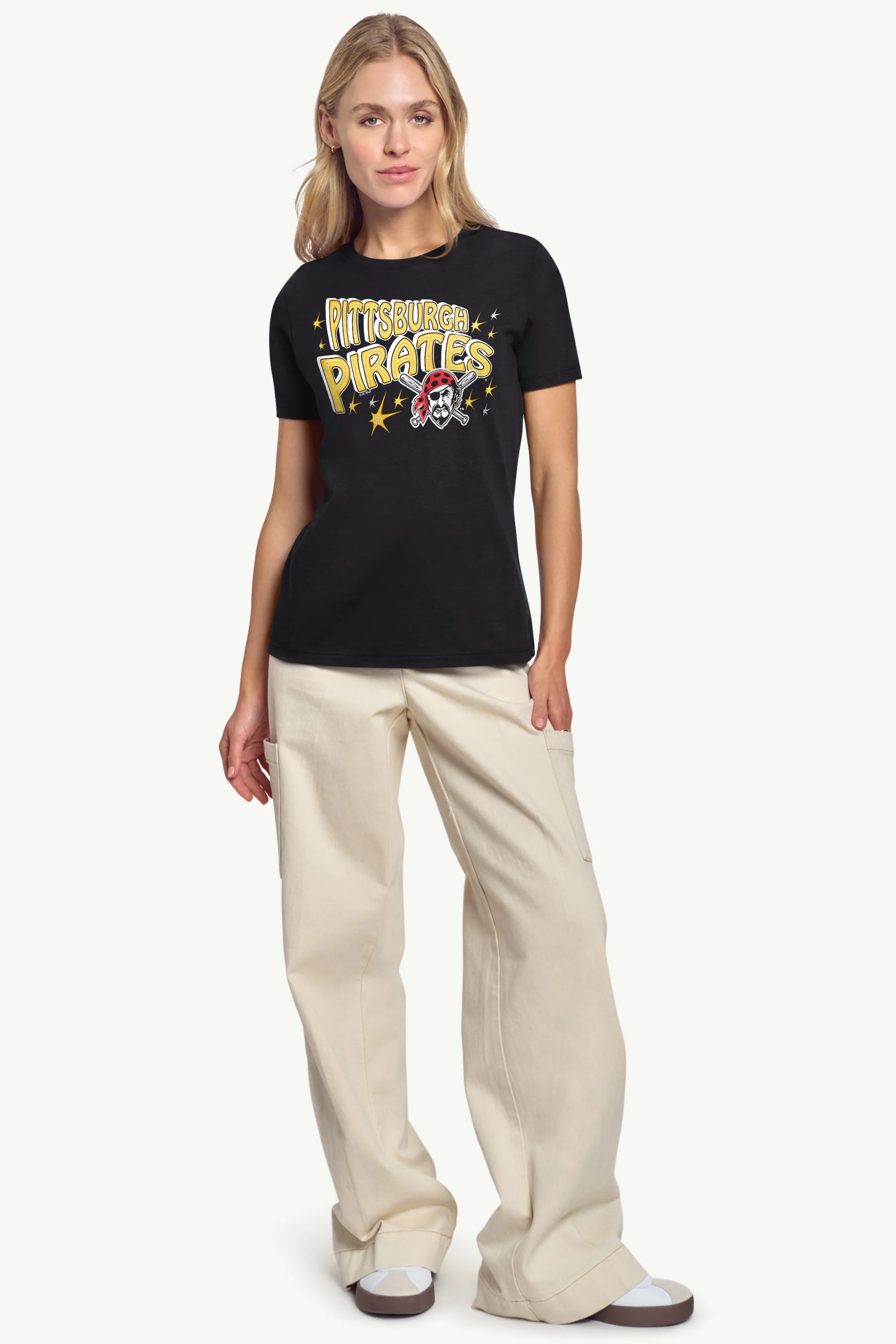 WOMENS PITTSBURGH PIRATES FIREWORKS T SHIRT - Image 3