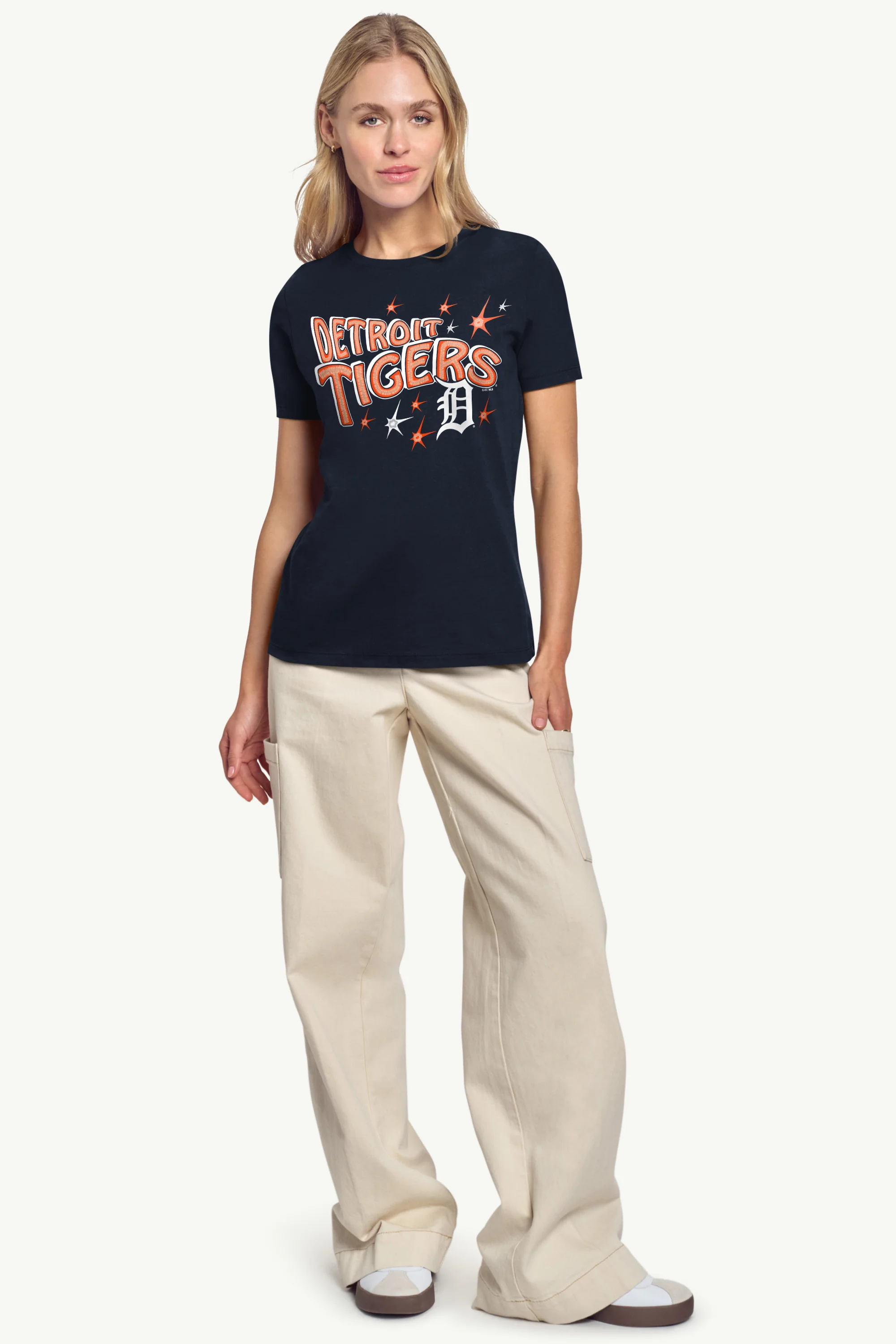 WOMENS DETROIT TIGERS FIREWORKS T SHIRT - Image 3