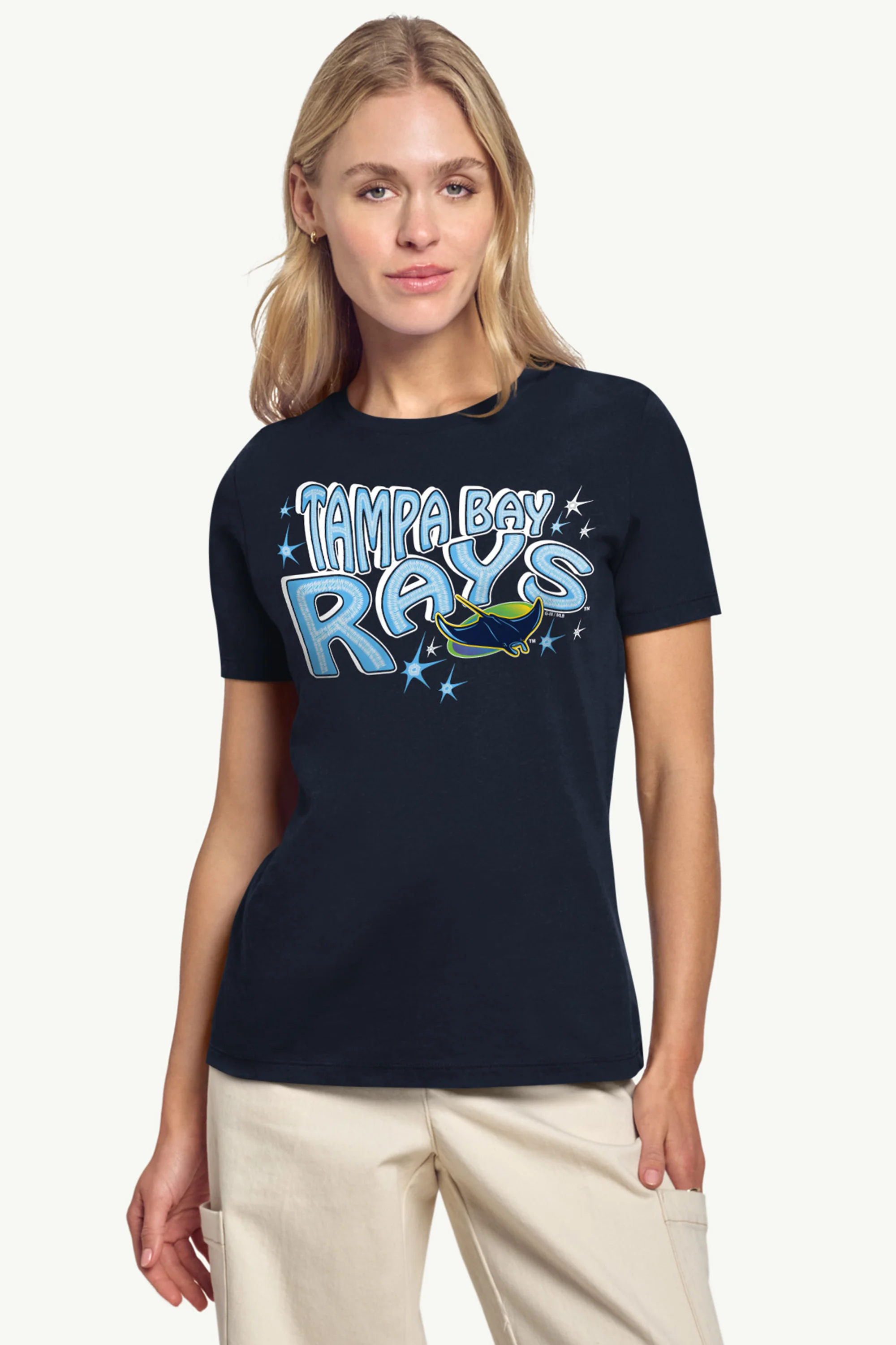 WOMENS TAMPA BAY RAYS FIREWORKS T SHIRT - Image 3