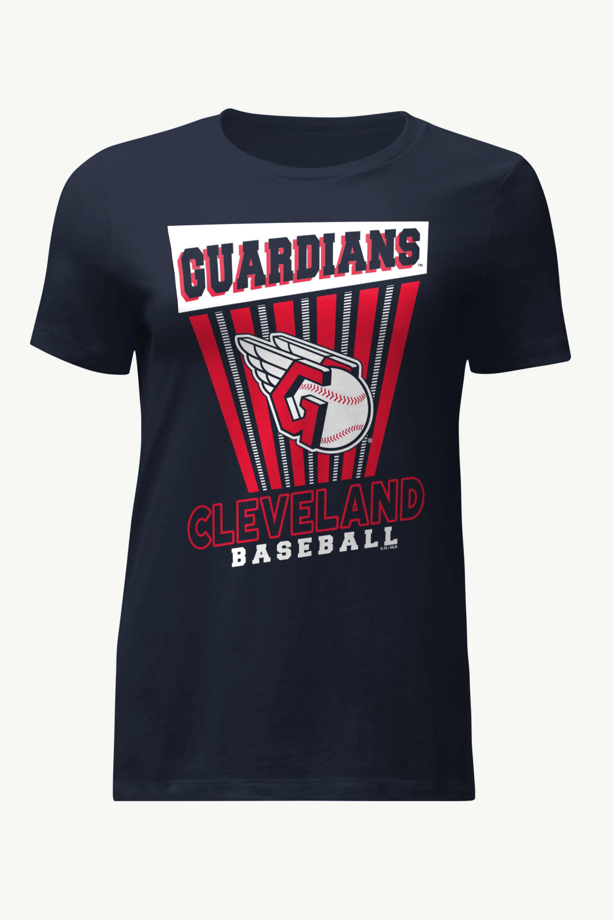 WOMENS CLEVELAND GUARDIANS POSTER PRINT T SHIRT