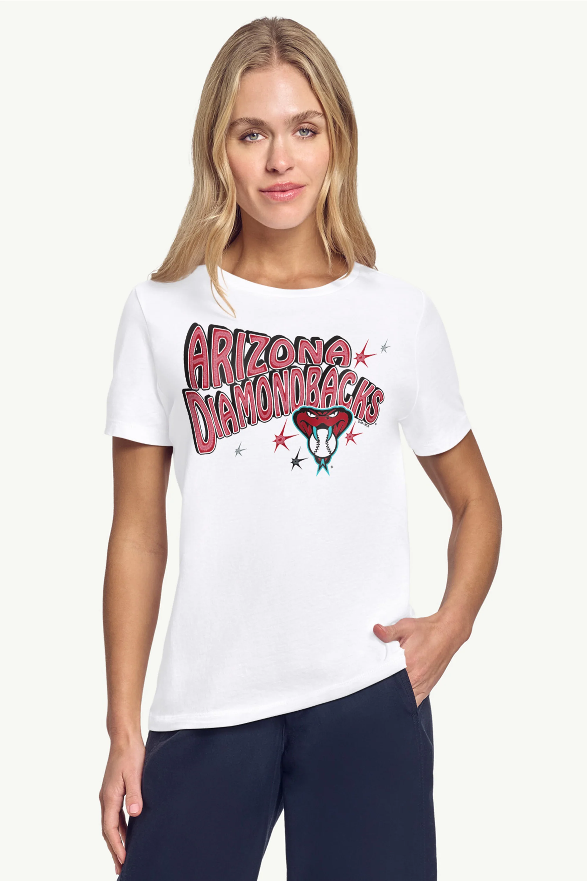 WOMENS ARIZONA DIAMONDBACKS FIREWORKS T SHIRT - Image 3