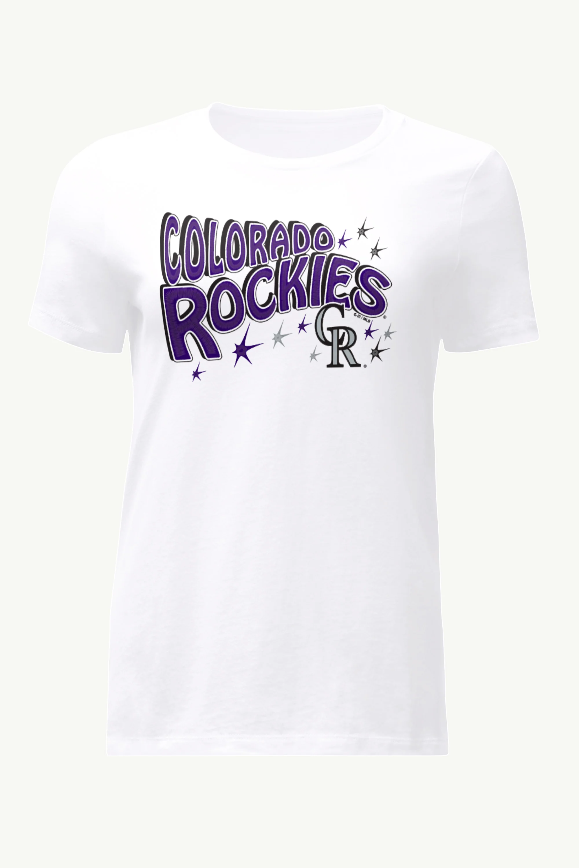 WOMENS COLORADO ROCKIES FIREWORKS T SHIRT