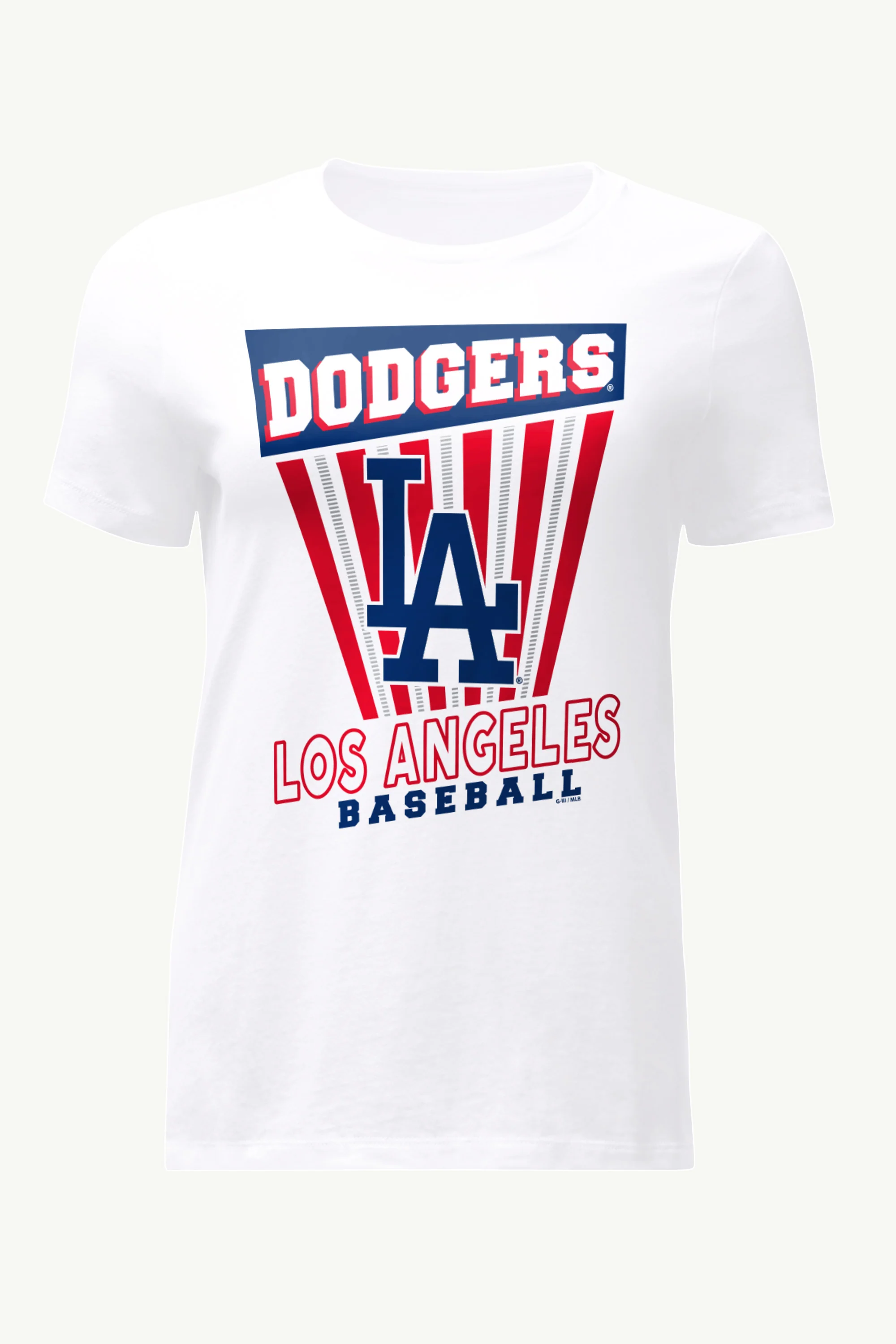 WOMENS LOS ANGELES DODGERS POSTER PRINT T SHIRT
