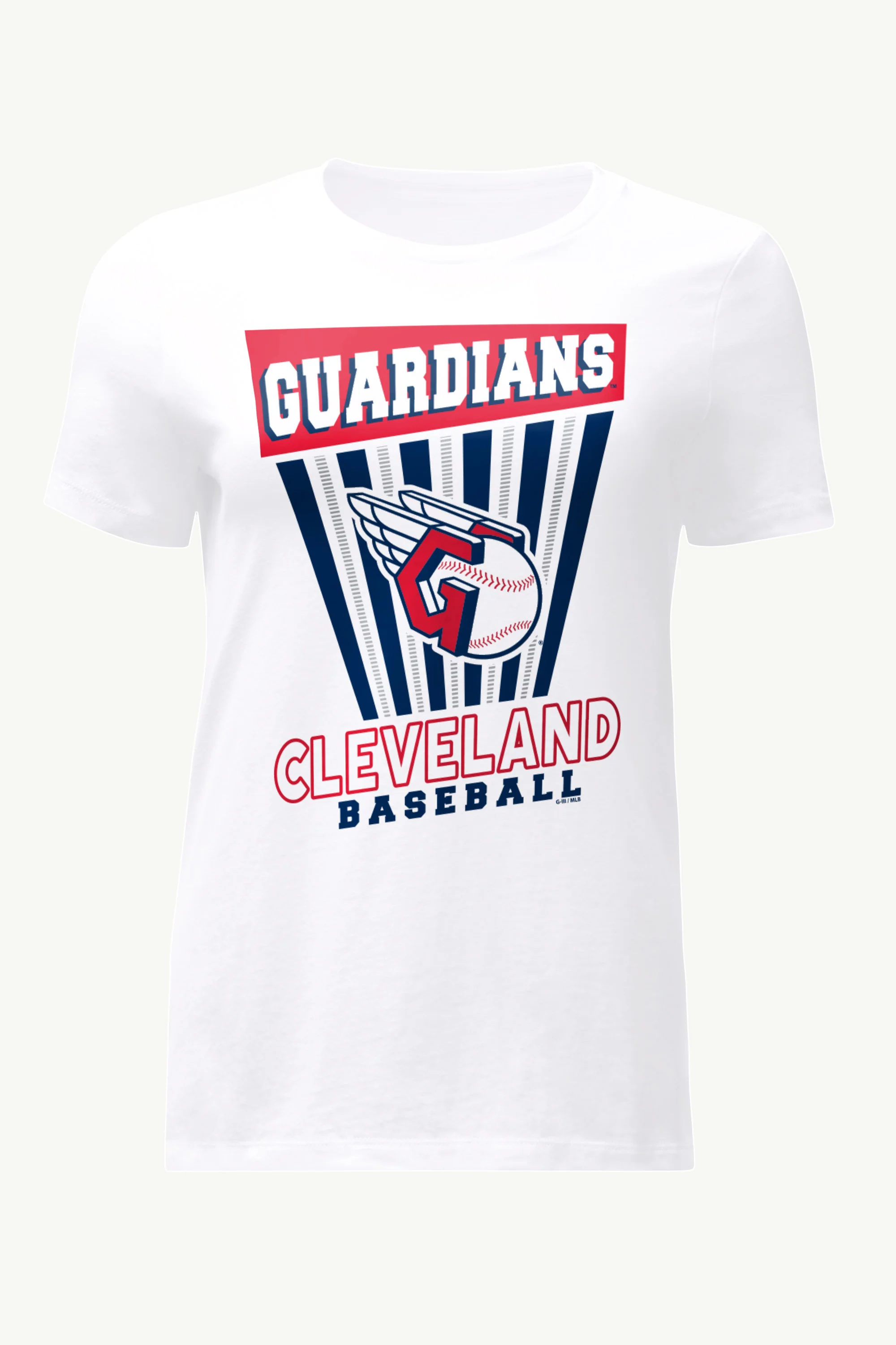 WOMENS CLEVELAND GUARDIANS POSTER PRINT T SHIRT
