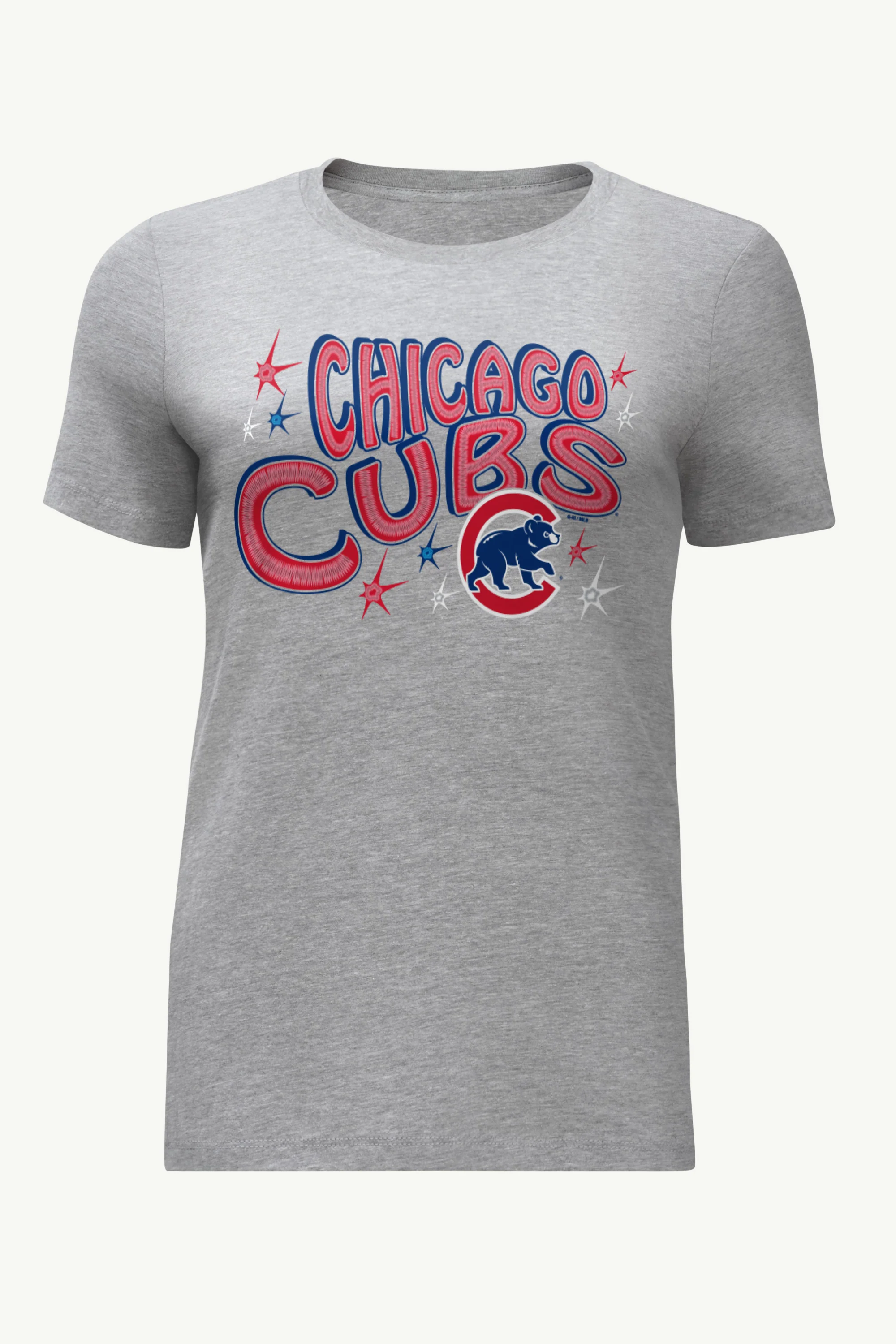 WOMENS CHICAGO CUBS FIREWORKS T SHIRT