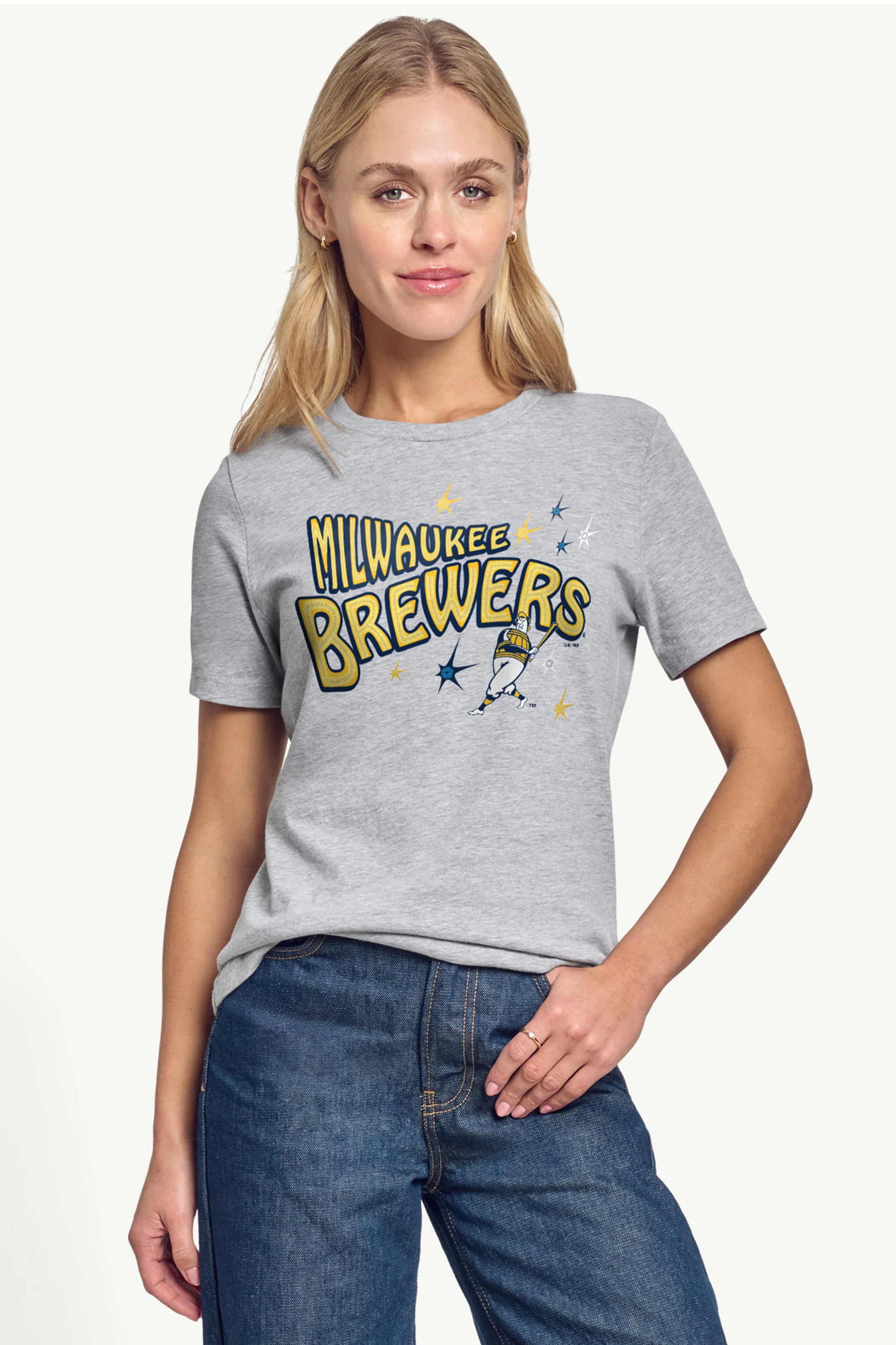 WOMENS MILWAUKEE BREWERS FIREWORKS T SHIRT - Image 3