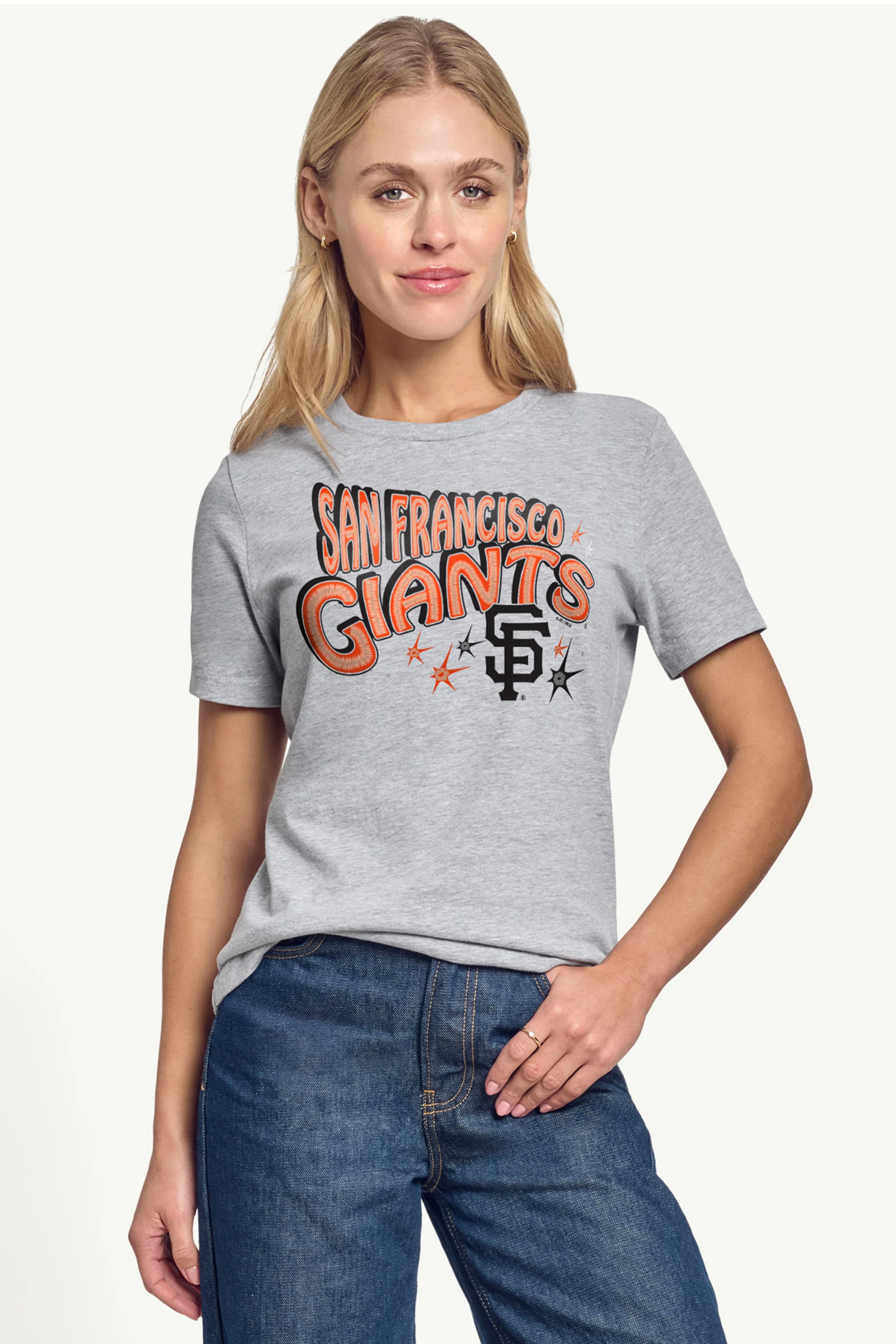 WOMENS SAN FRANCISCO GIANTS FIREWORKS T SHIRT - Image 3