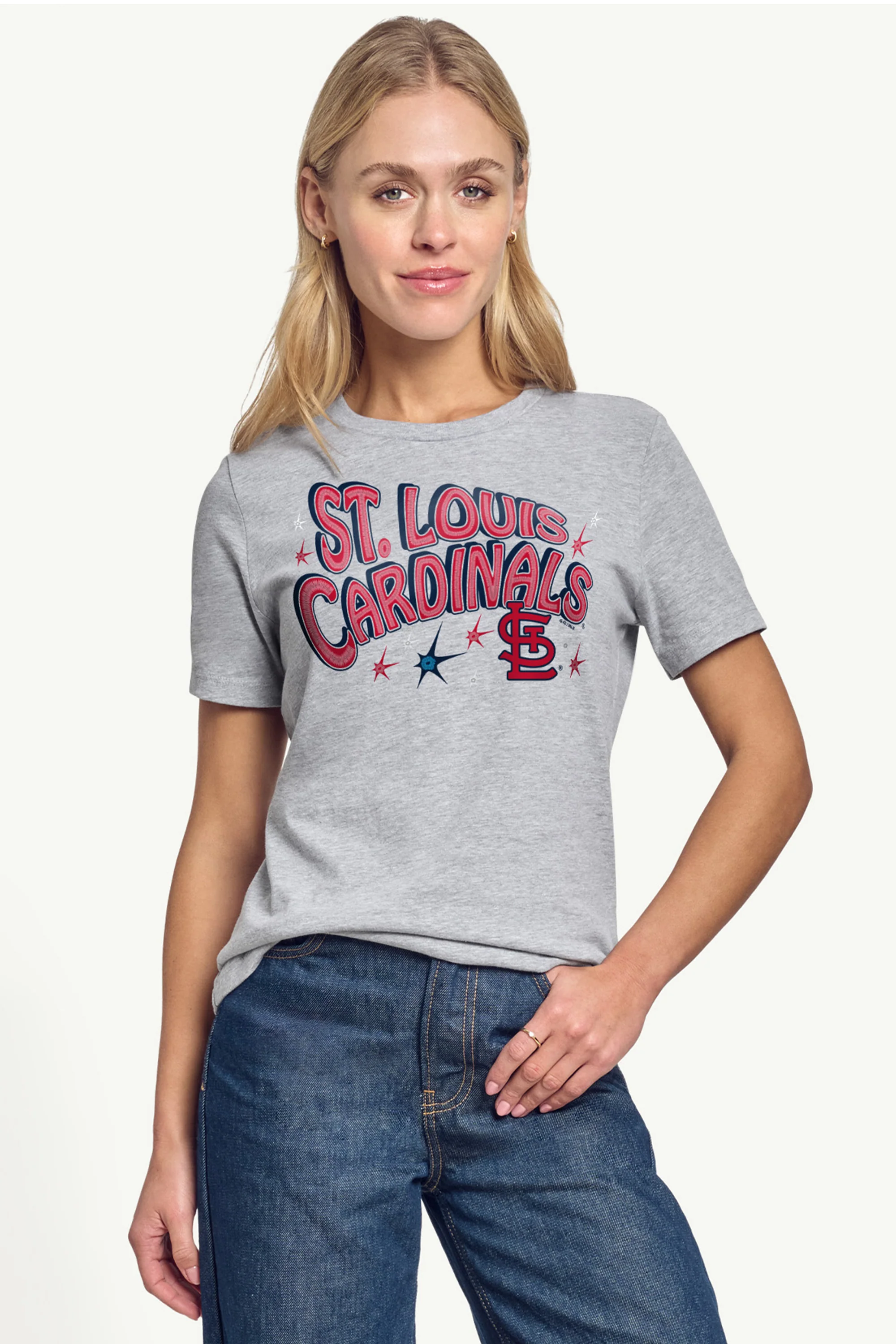 WOMENS ST LOUIS CARDINALS FIREWORKS T SHIRT - Image 4
