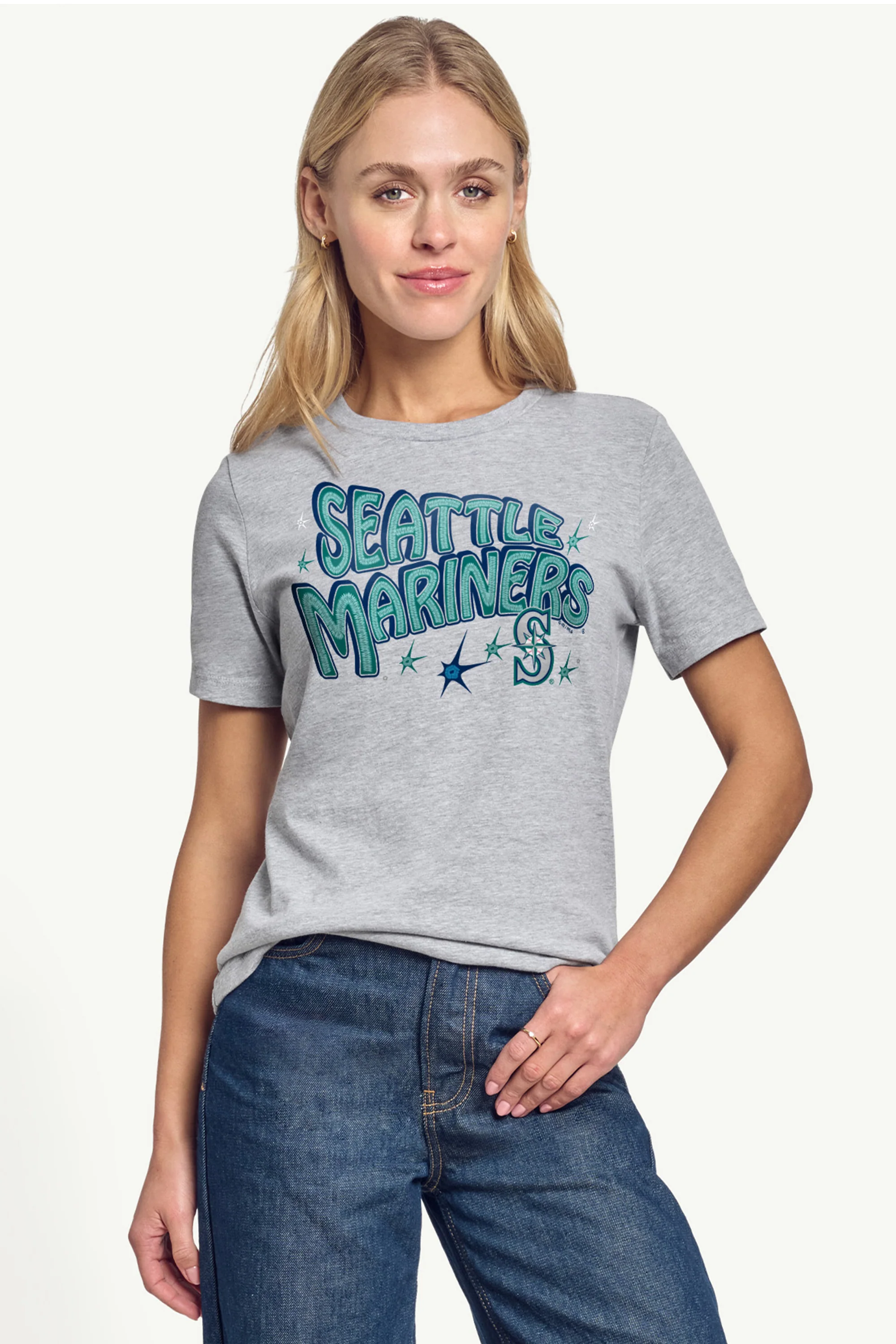 WOMENS SEATTLE MARINERS FIREWORKS T SHIRT - Image 3