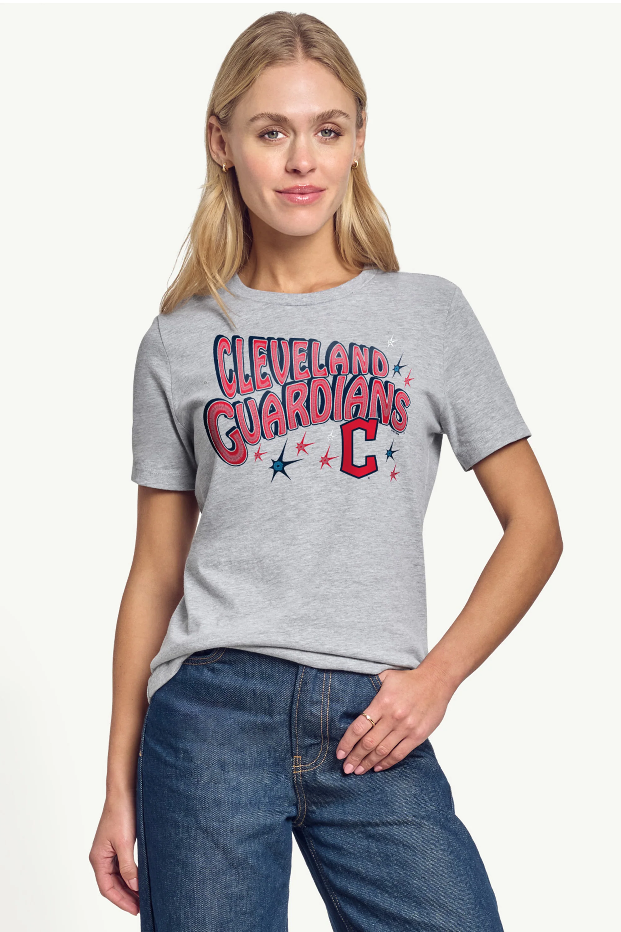 WOMENS CLEVELAND GUARDIANS FIREWORKS T SHIRT - Image 6