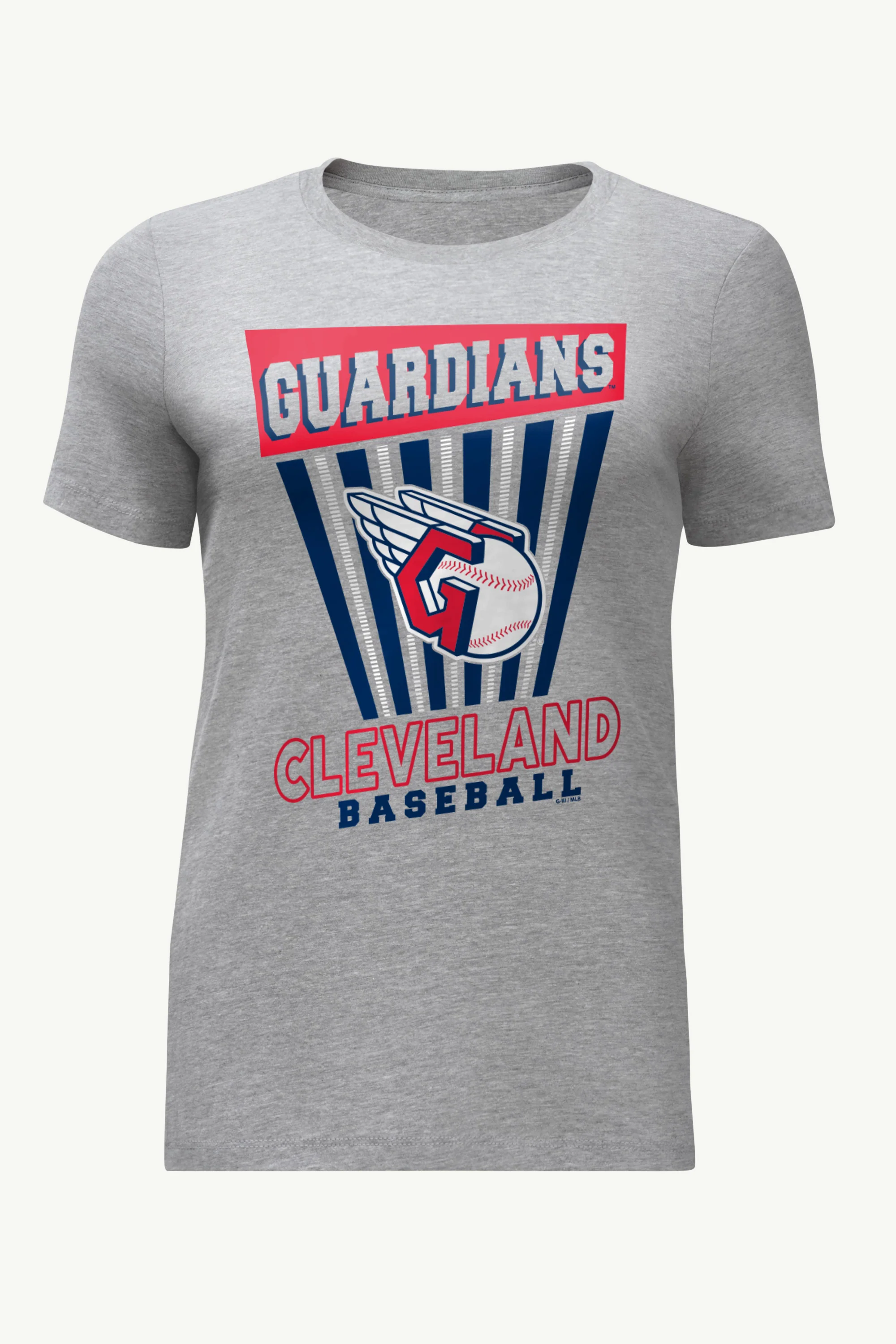 WOMENS CLEVELAND GUARDIANS POSTER PRINT T SHIRT