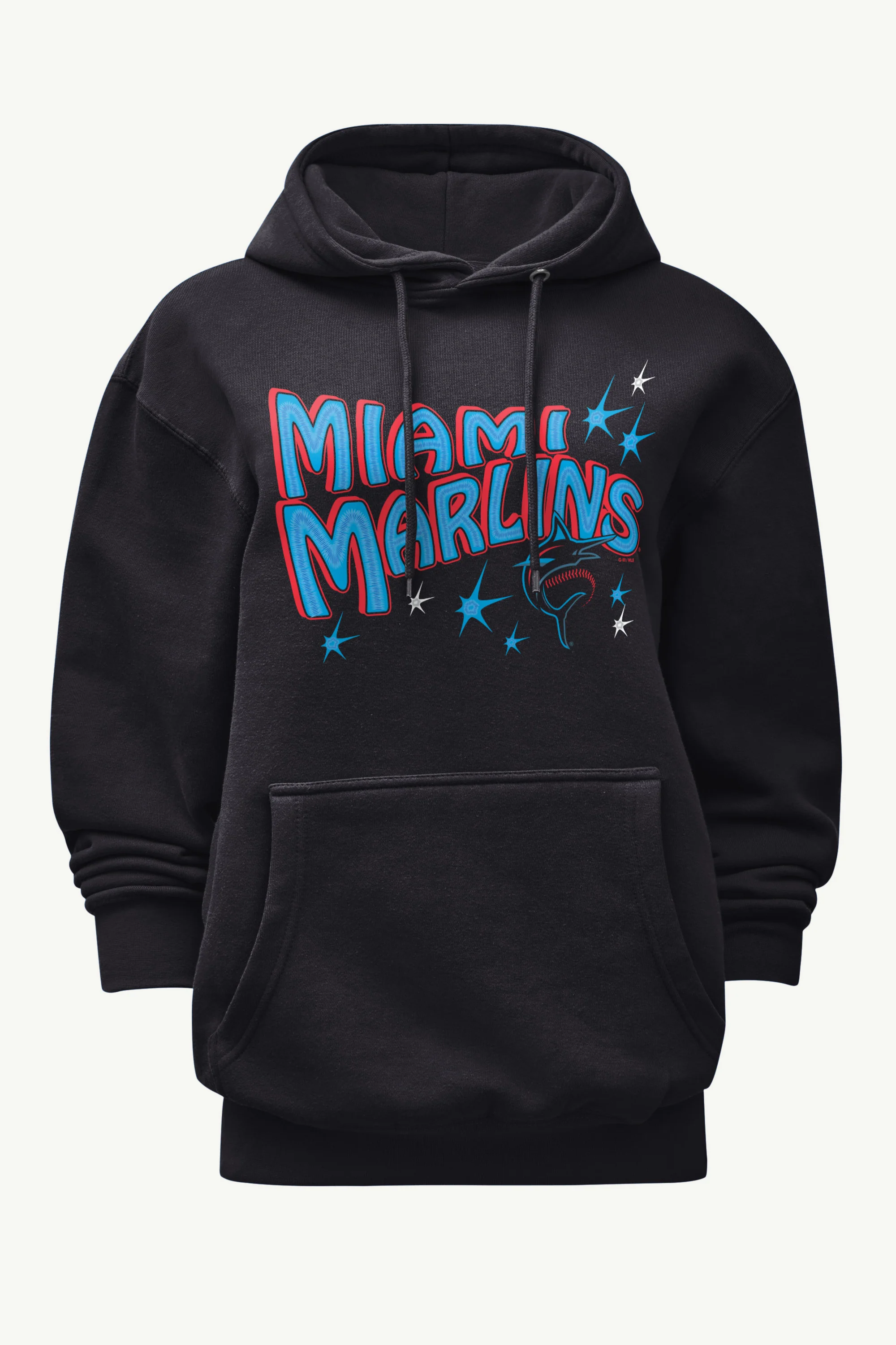 WOMENS MIAMI MARLINS FIREWORKS HOODIE