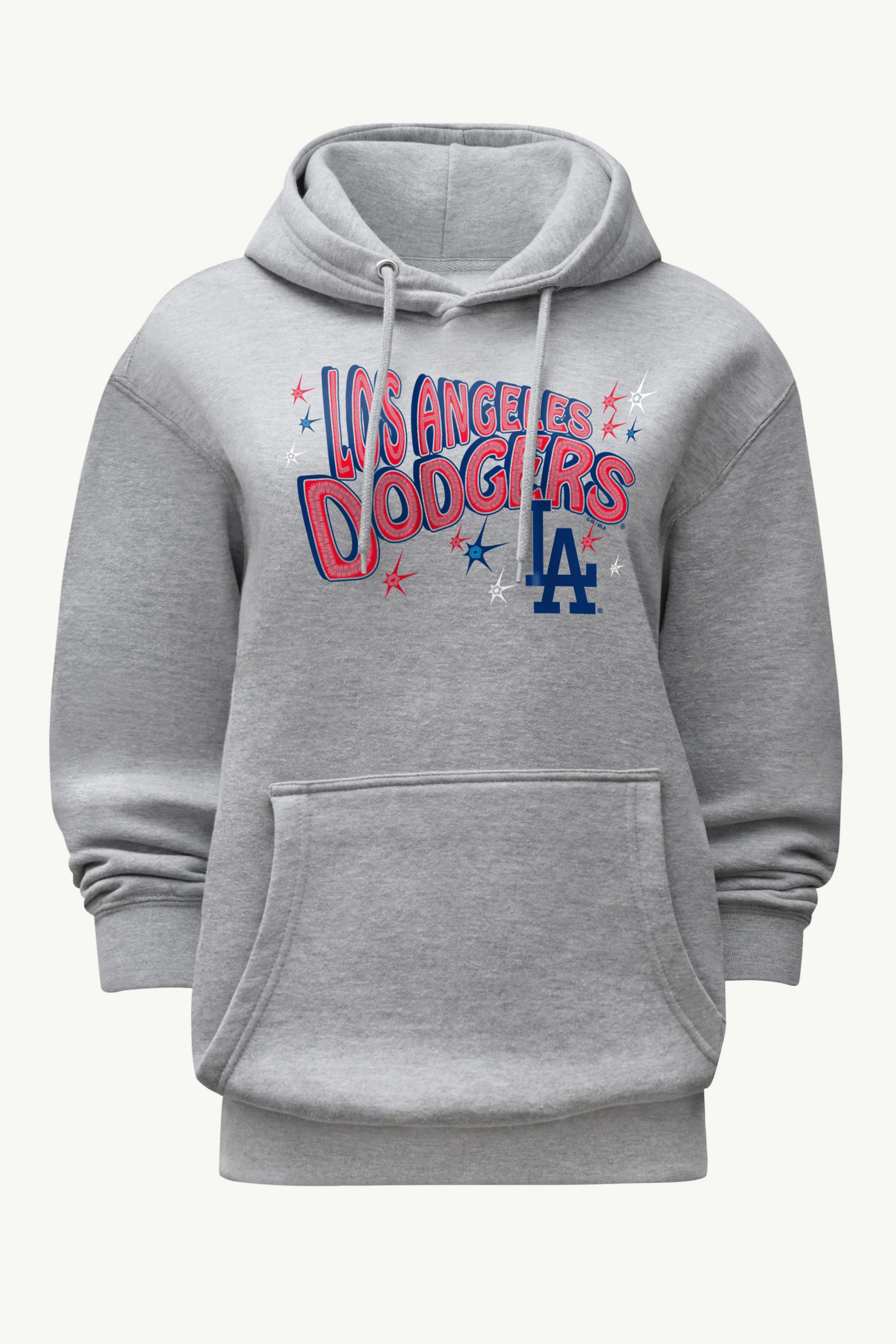 WOMENS LOS ANGELES DODGERS FIREWORKS HOODIE