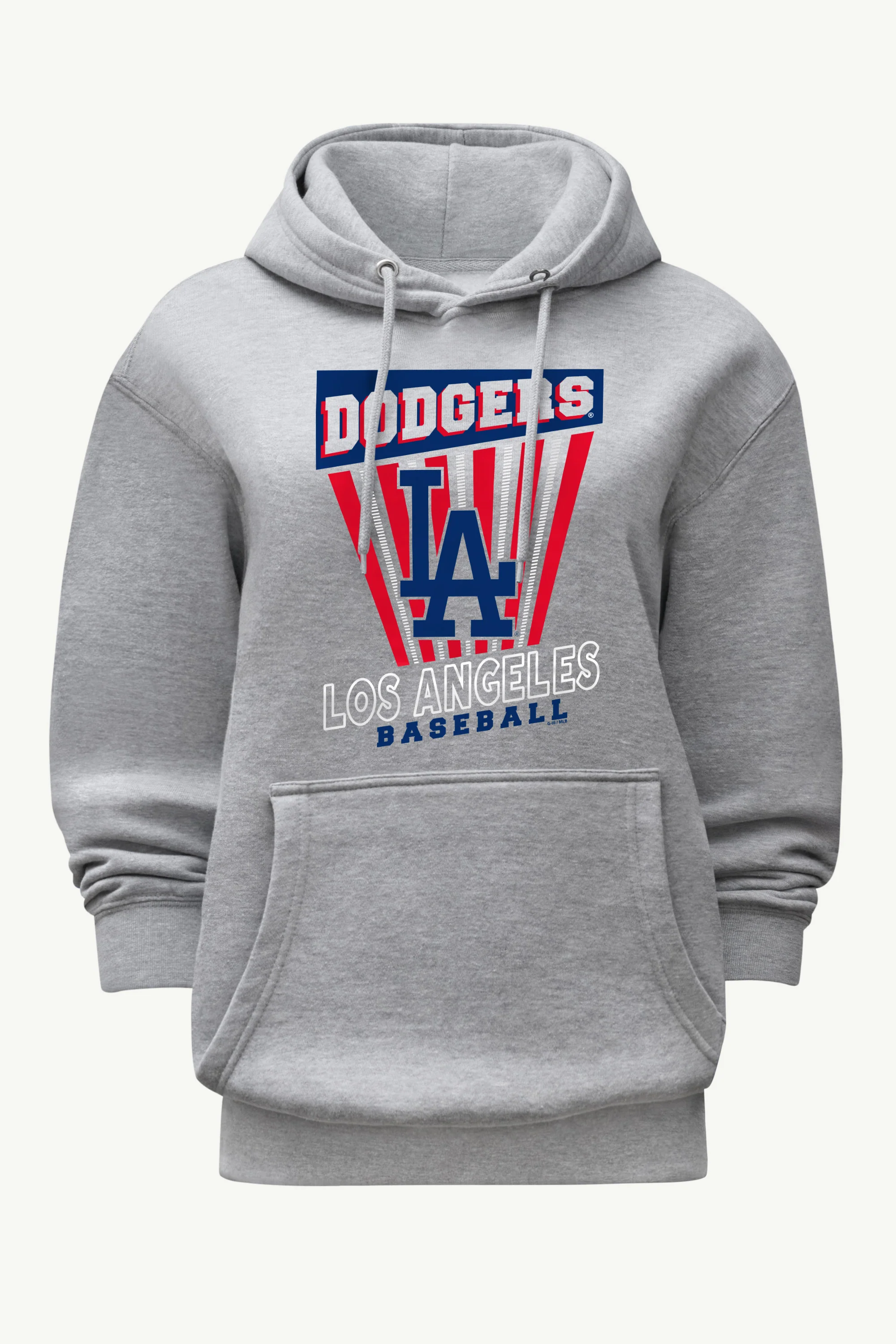 WOMENS LOS ANGELES DODGERS POSTER PRINT HOODIE