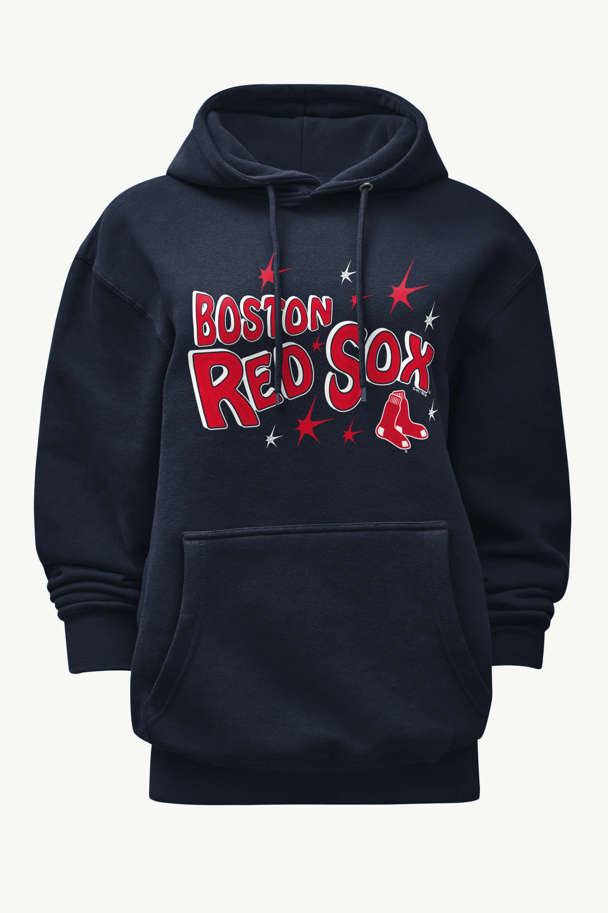 WOMENS BOSTON RED SOX FIREWORKS HOODIE