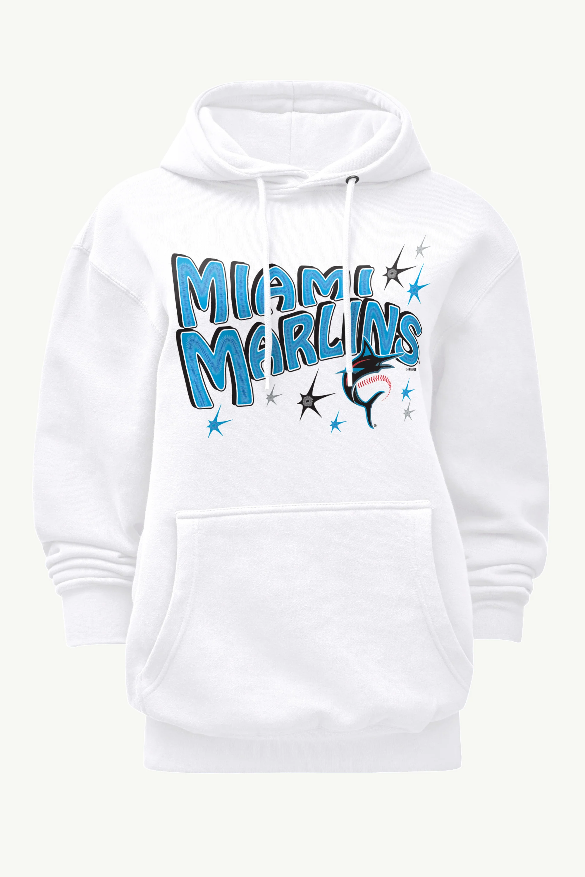 WOMENS MIAMI MARLINS FIREWORKS HOODIE