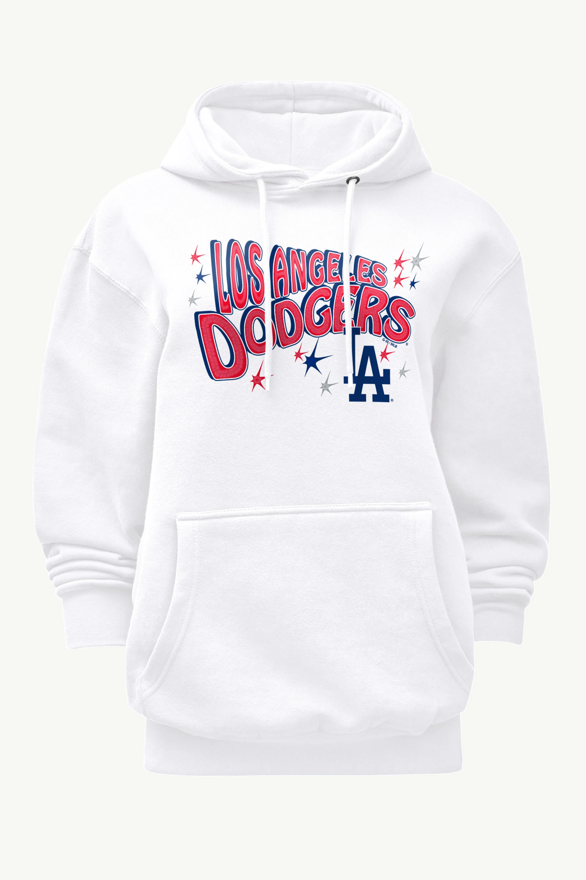 WOMENS LOS ANGELES DODGERS FIREWORKS HOODIE
