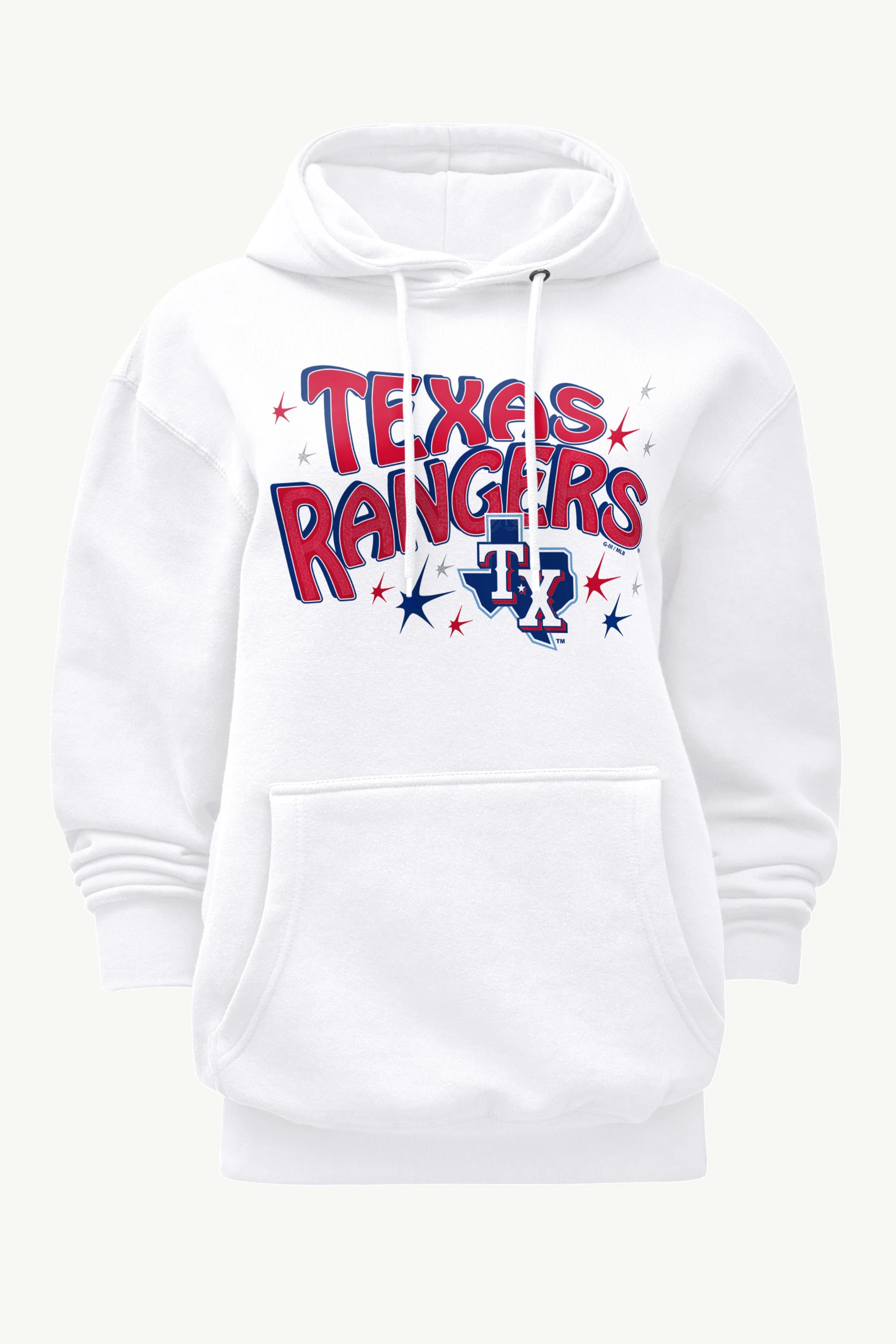 WOMENS TEXAS RANGERS FIREWORKS HOODIE