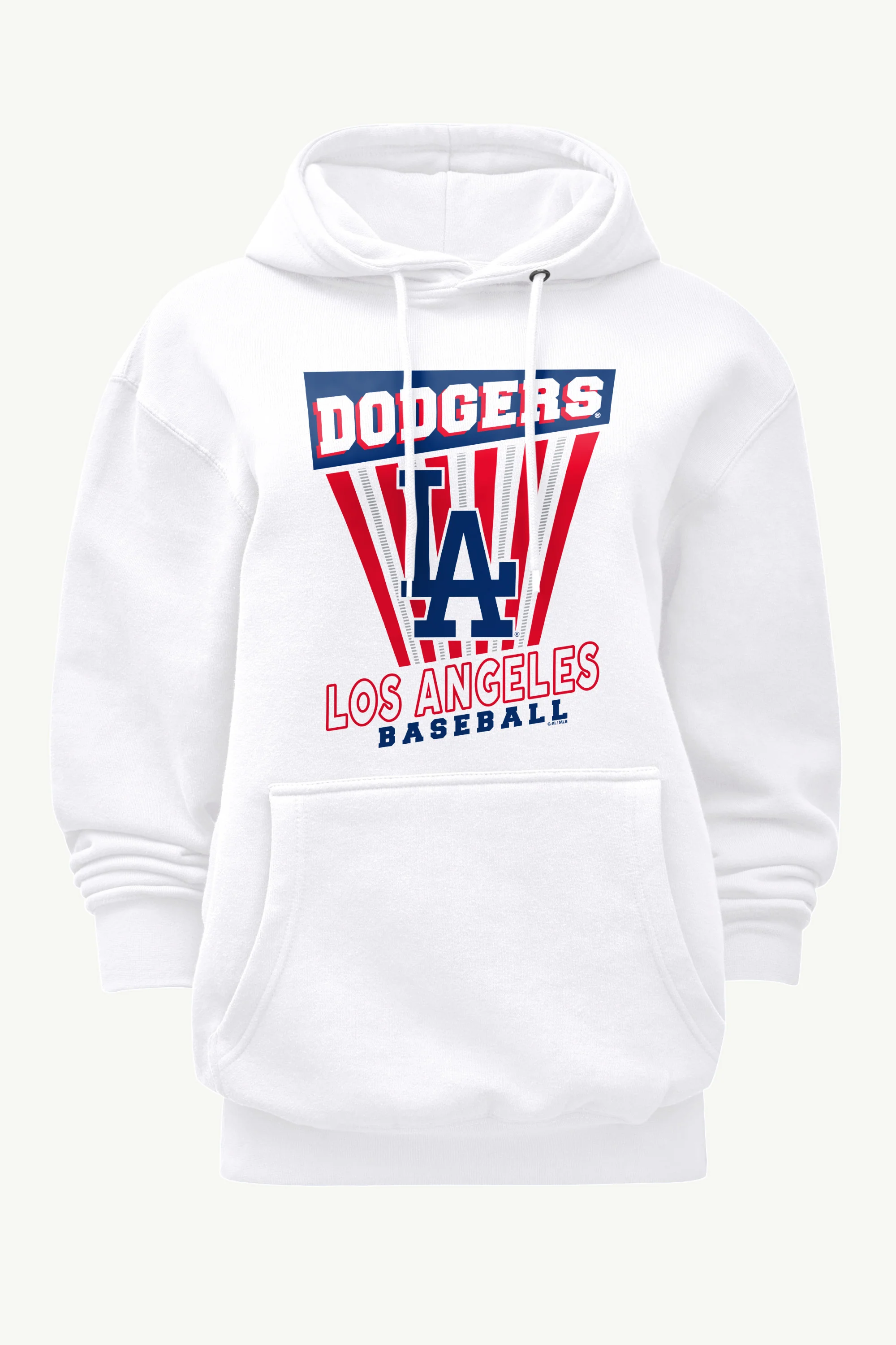 WOMENS LOS ANGELES DODGERS POSTER PRINT HOODIE