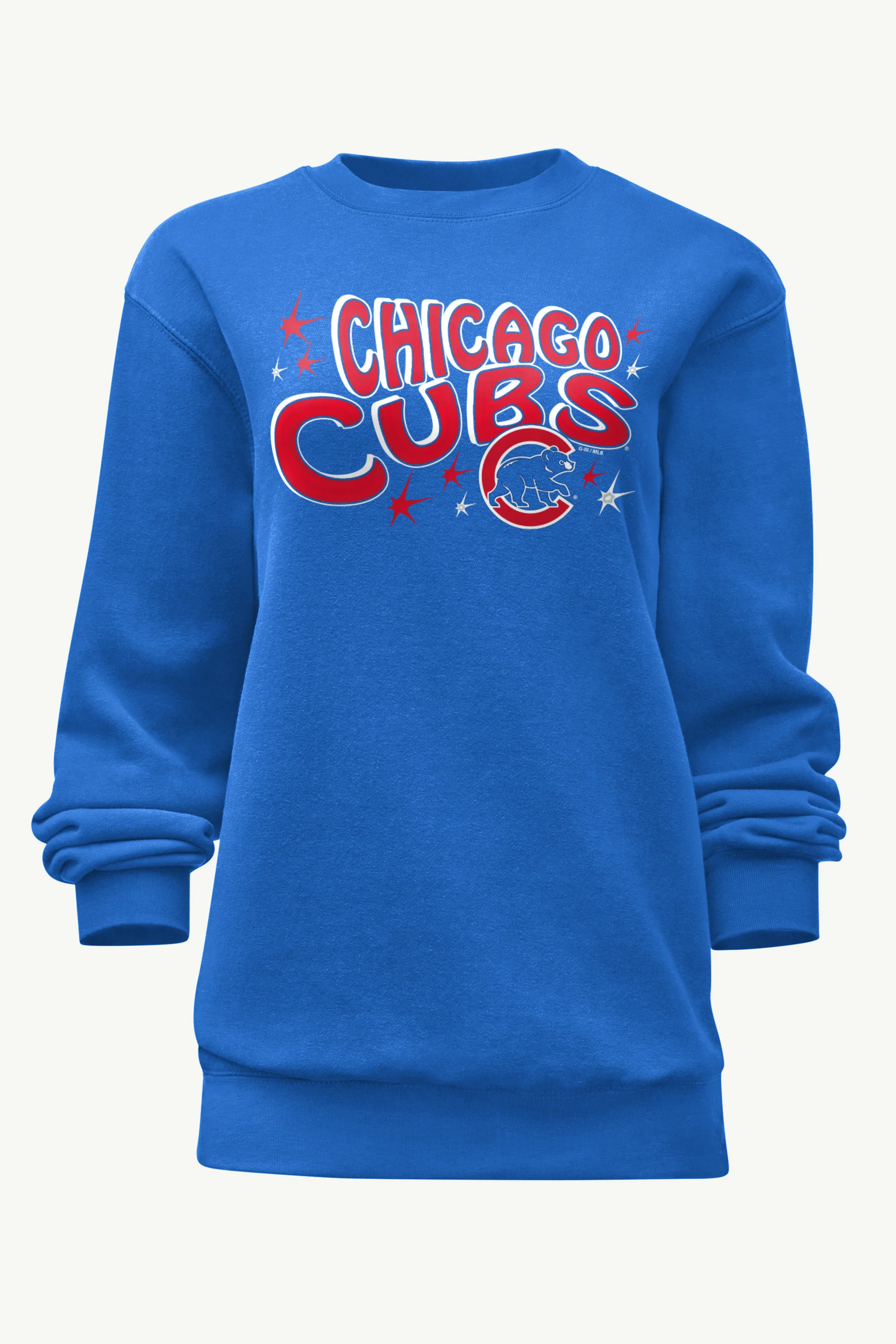WOMENS CHICAGO CUBS FIREWORKS SWEATSHIRT