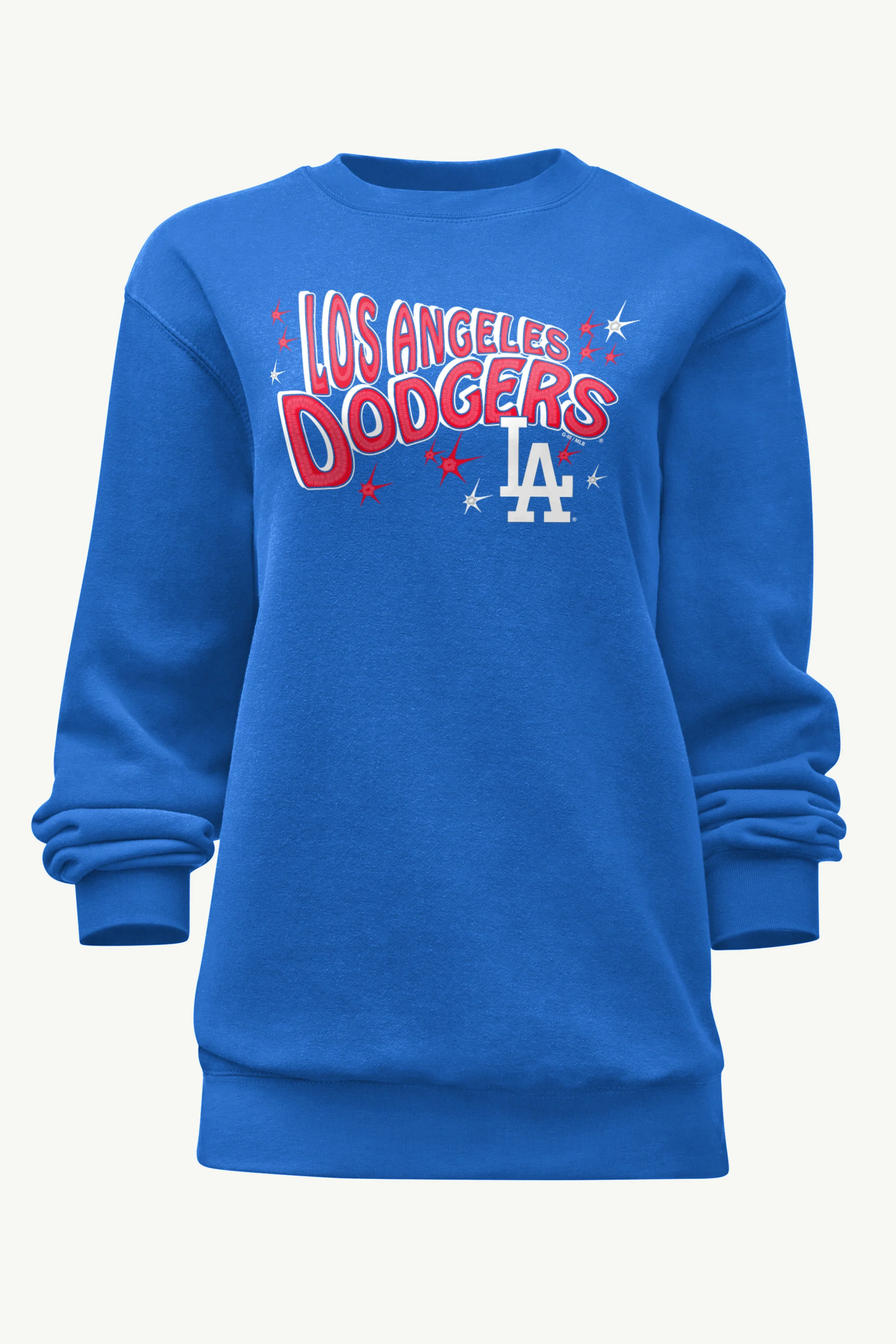 WOMENS LOS ANGELES DODGERS FIREWORKS SWEATSHIRT