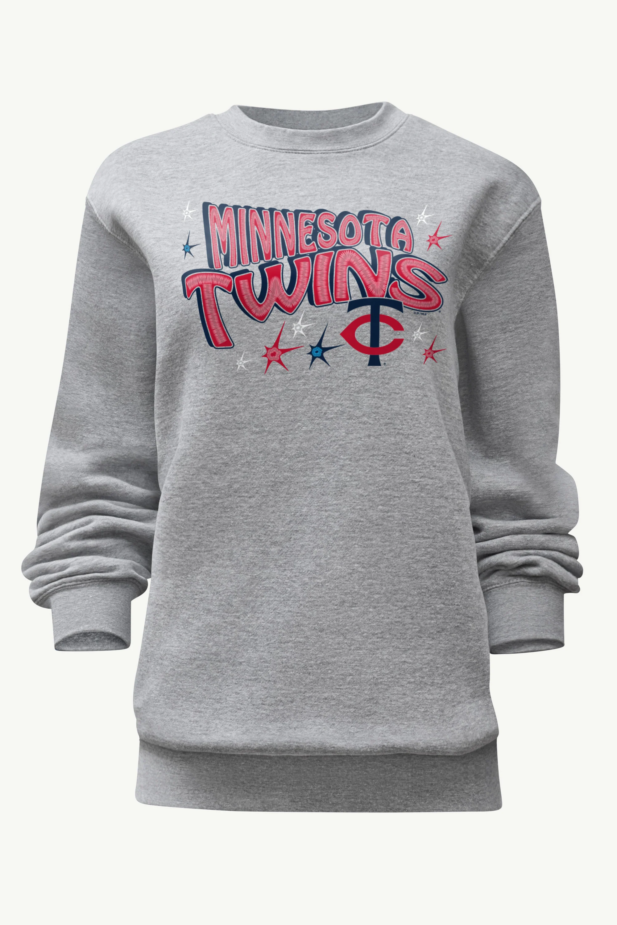 WOMENS MINNESOTA TWINS FIREWORKS SWEATSHIRT