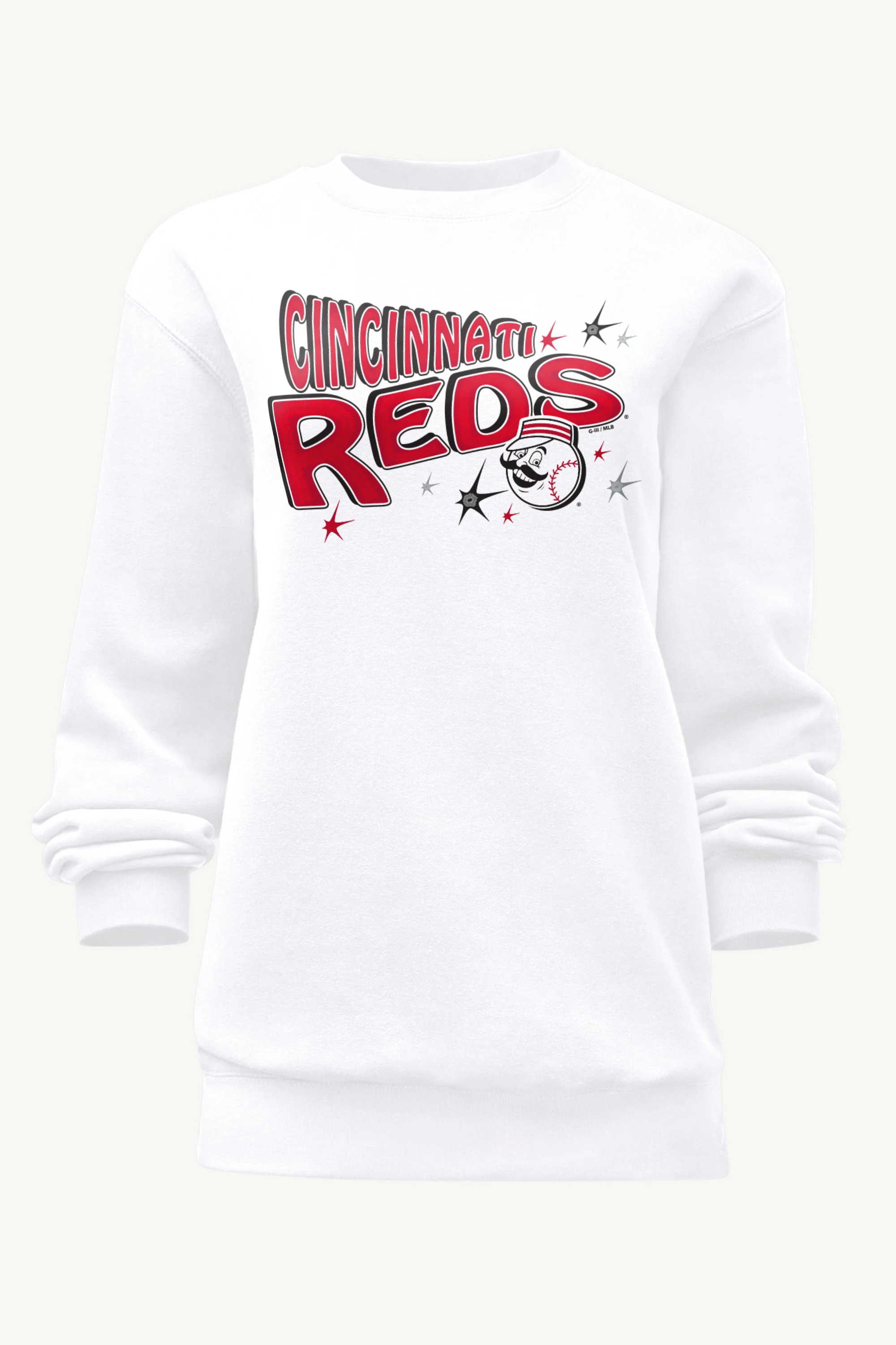 WOMENS CINCINNATI REDS FIREWORKS SWEATSHIRT
