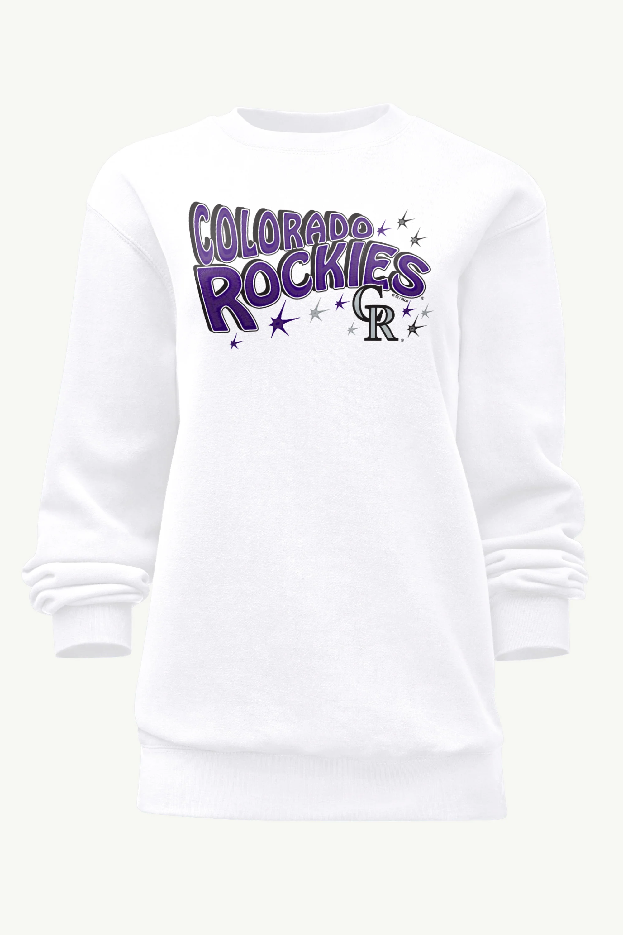 WOMENS COLORADO ROCKIES FIREWORKS SWEATSHIRT