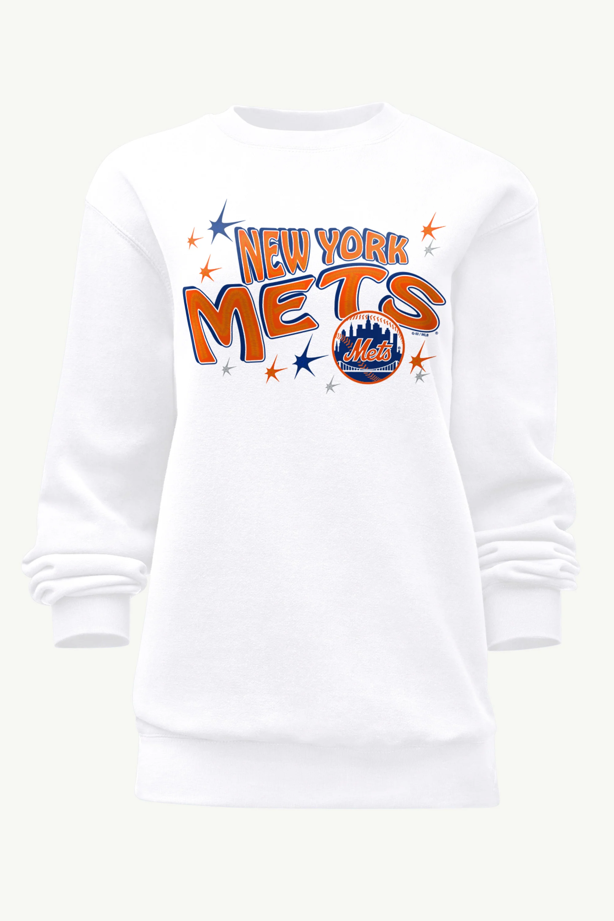 WOMENS NEW YORK METS FIREWORKS SWEATSHIRT