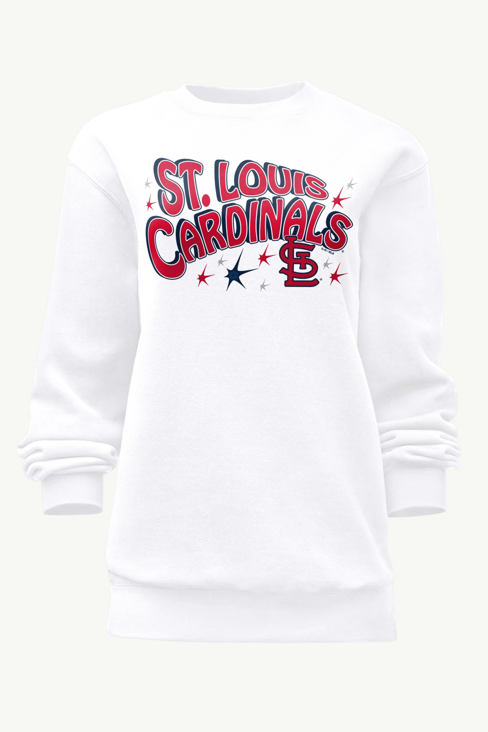 WOMENS ST LOUIS CARDINALS FIREWORKS SWEATSHIRT