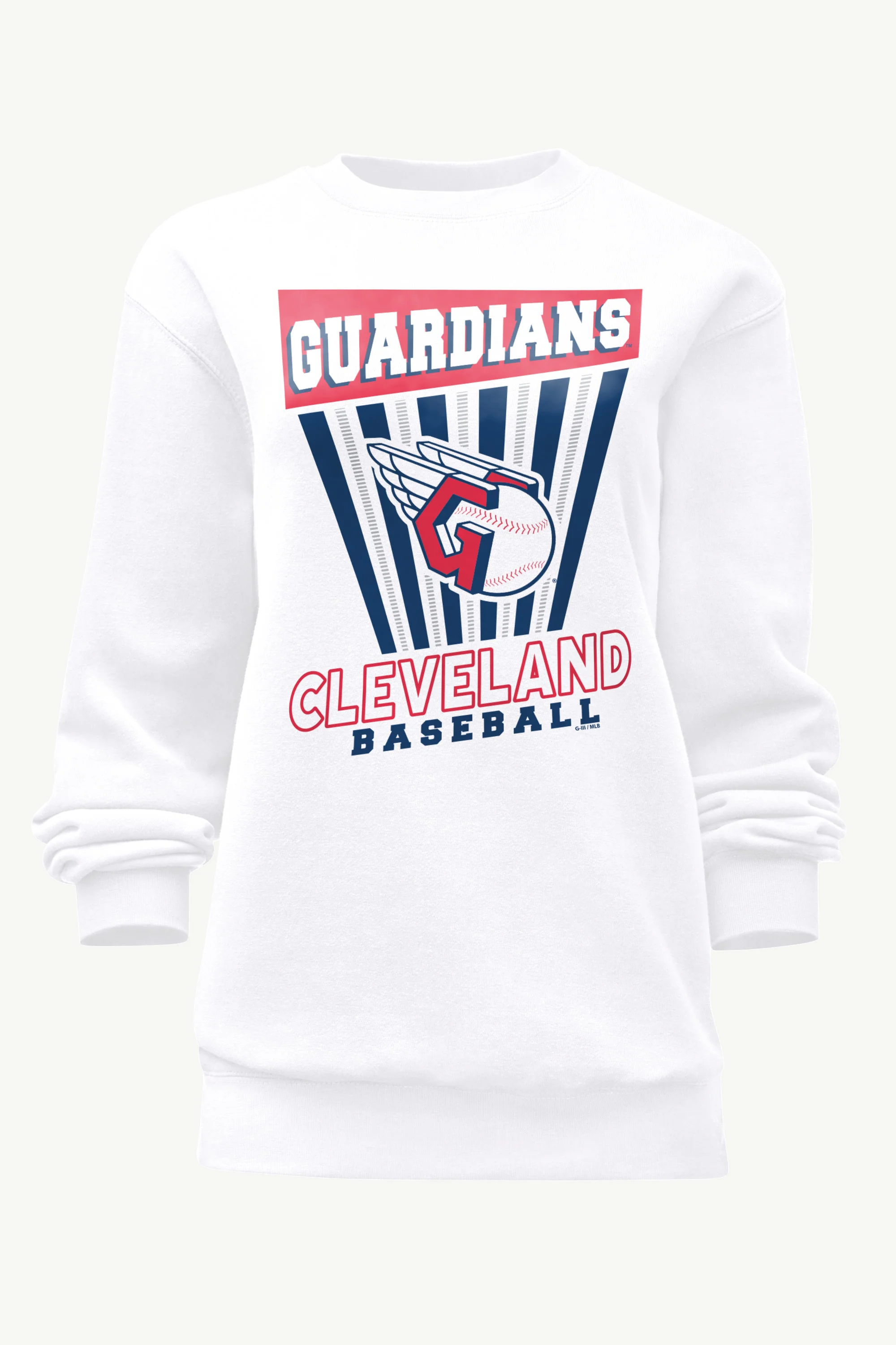 WOMENS CLEVELAND GUARDIANS POSTER PRINT SWEATSHIRT