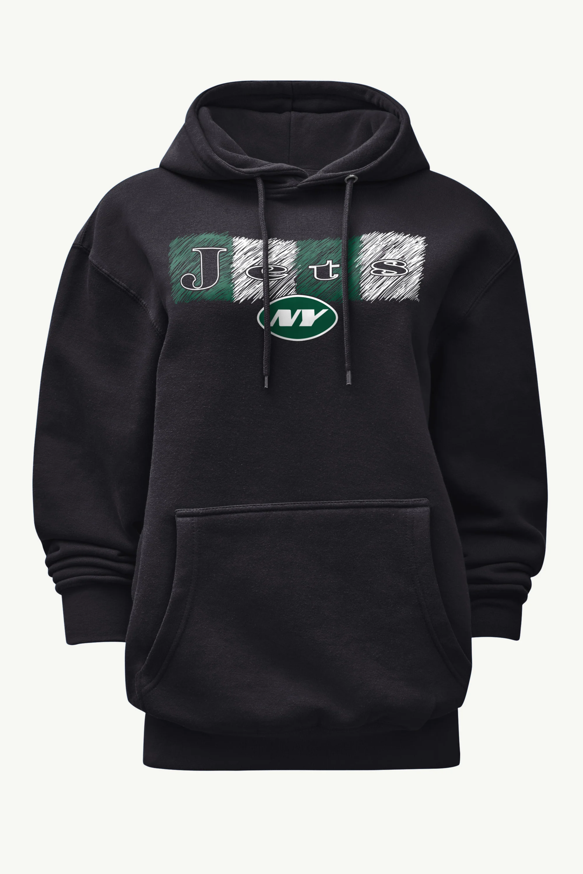 WOMENS NEW YORK JETS COLOR SHADING HOODIE