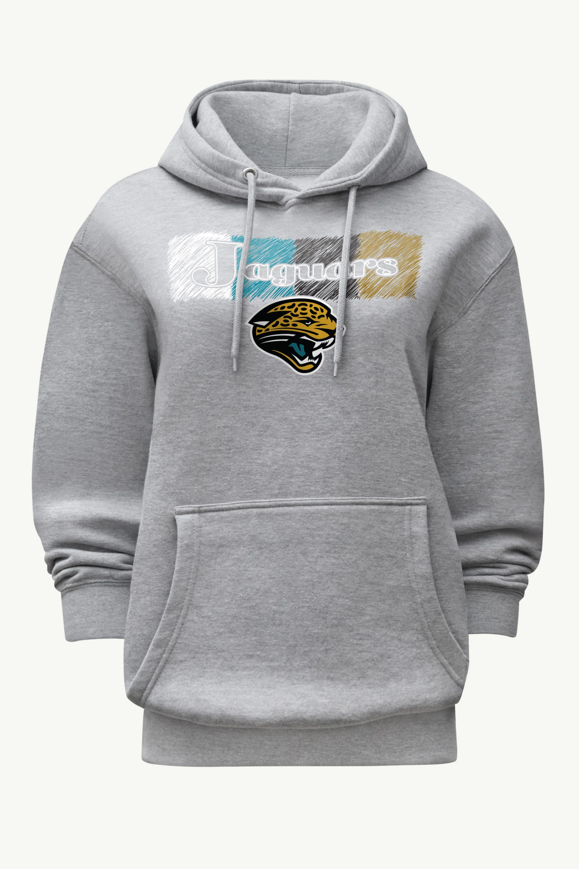 WOMENS JACKSONVILLE JAGUARS COLOR SHADING HOODIE