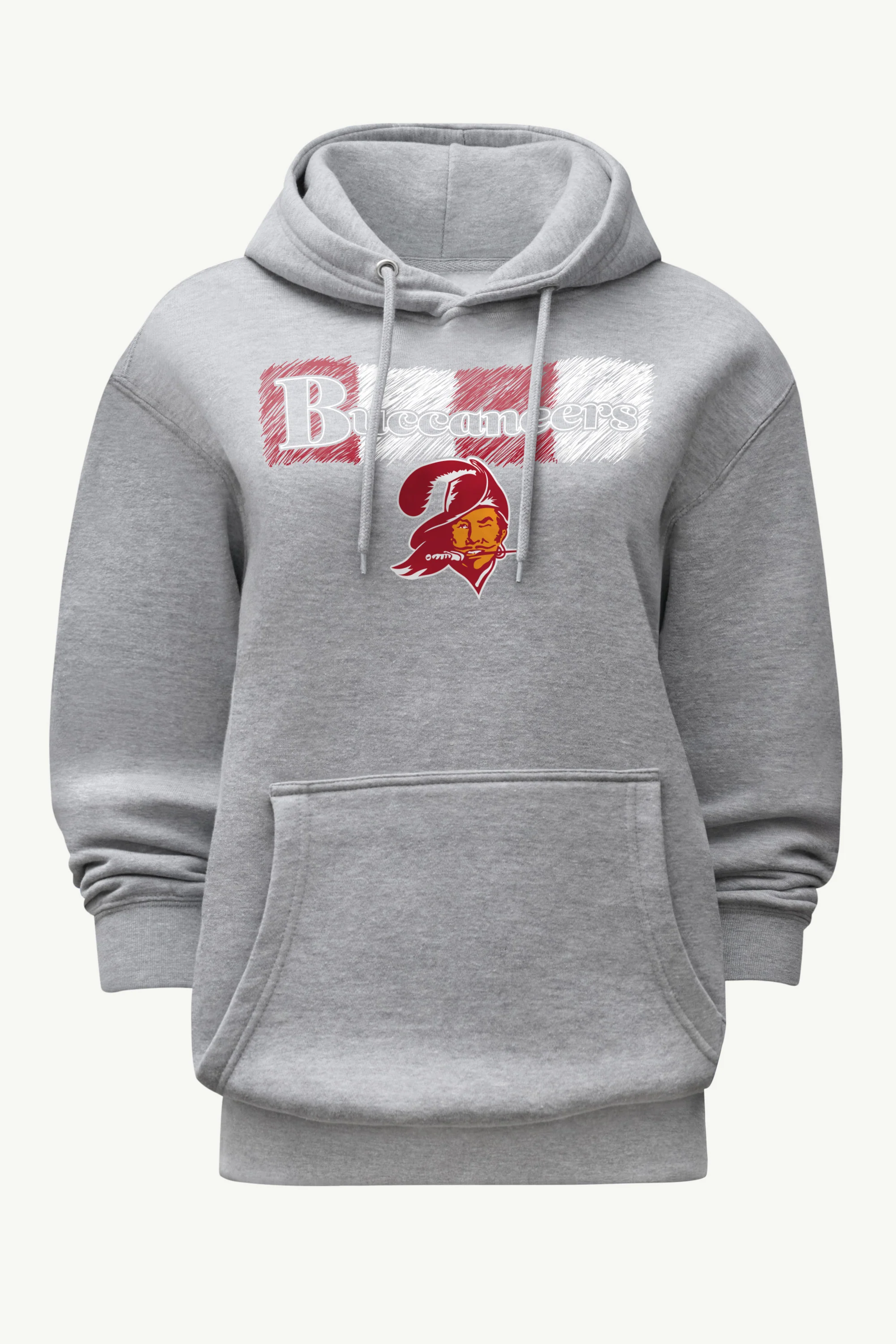 WOMENS TAMPA BAY BUCANEERS COLOR SHADING HOODIE