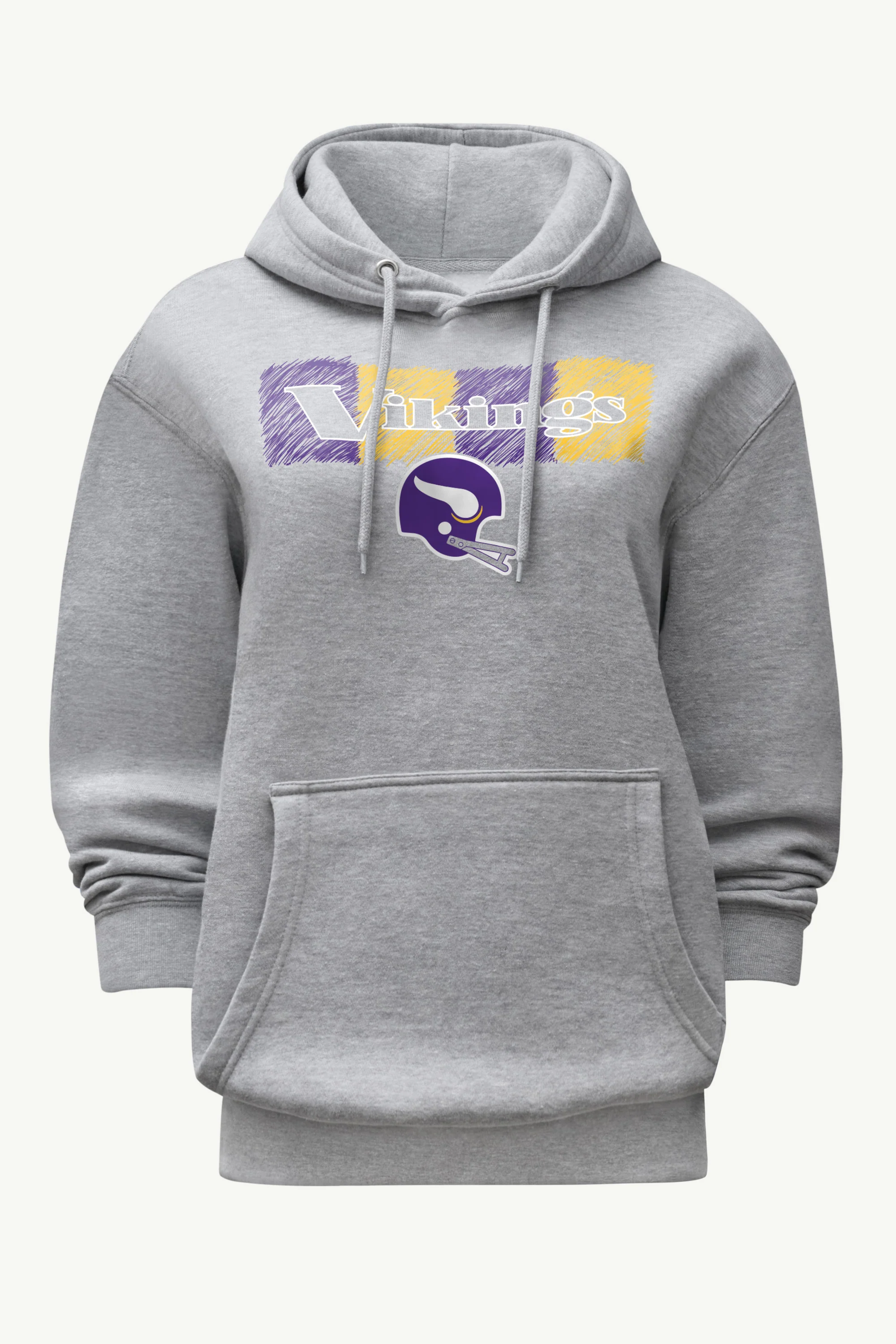 WOMENS MINNESOTA VIKINGS COLOR SHADING HOODIE