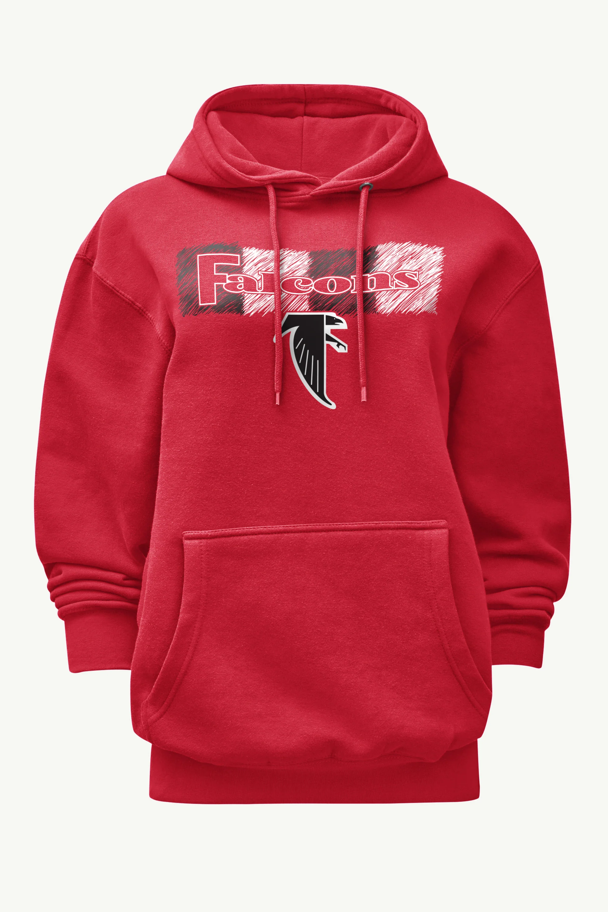 WOMENS ATLANTA FALCONS COLOR SHADING HOODIE