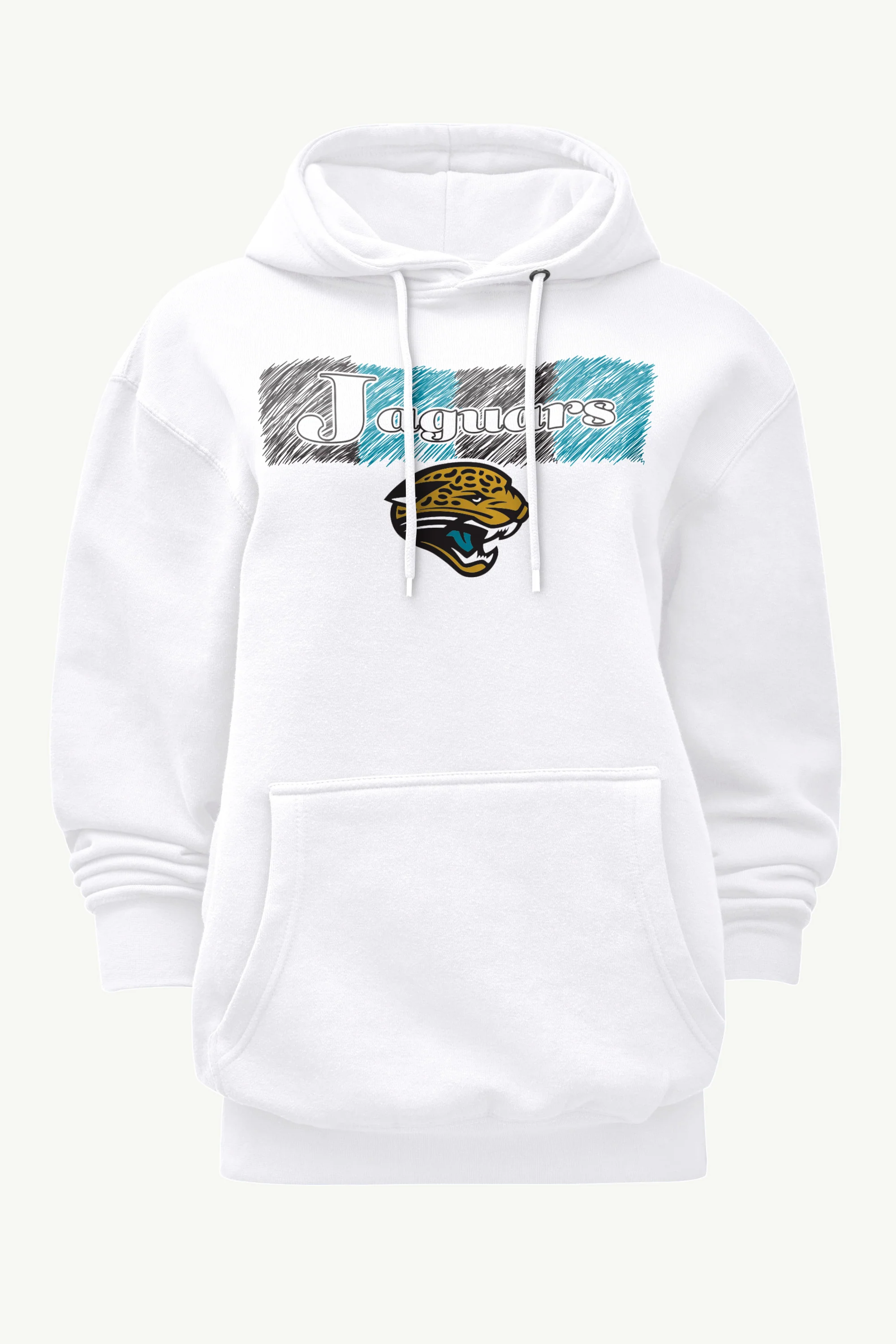 WOMENS JACKSONVILLE JAGUARS COLOR SHADING HOODIE