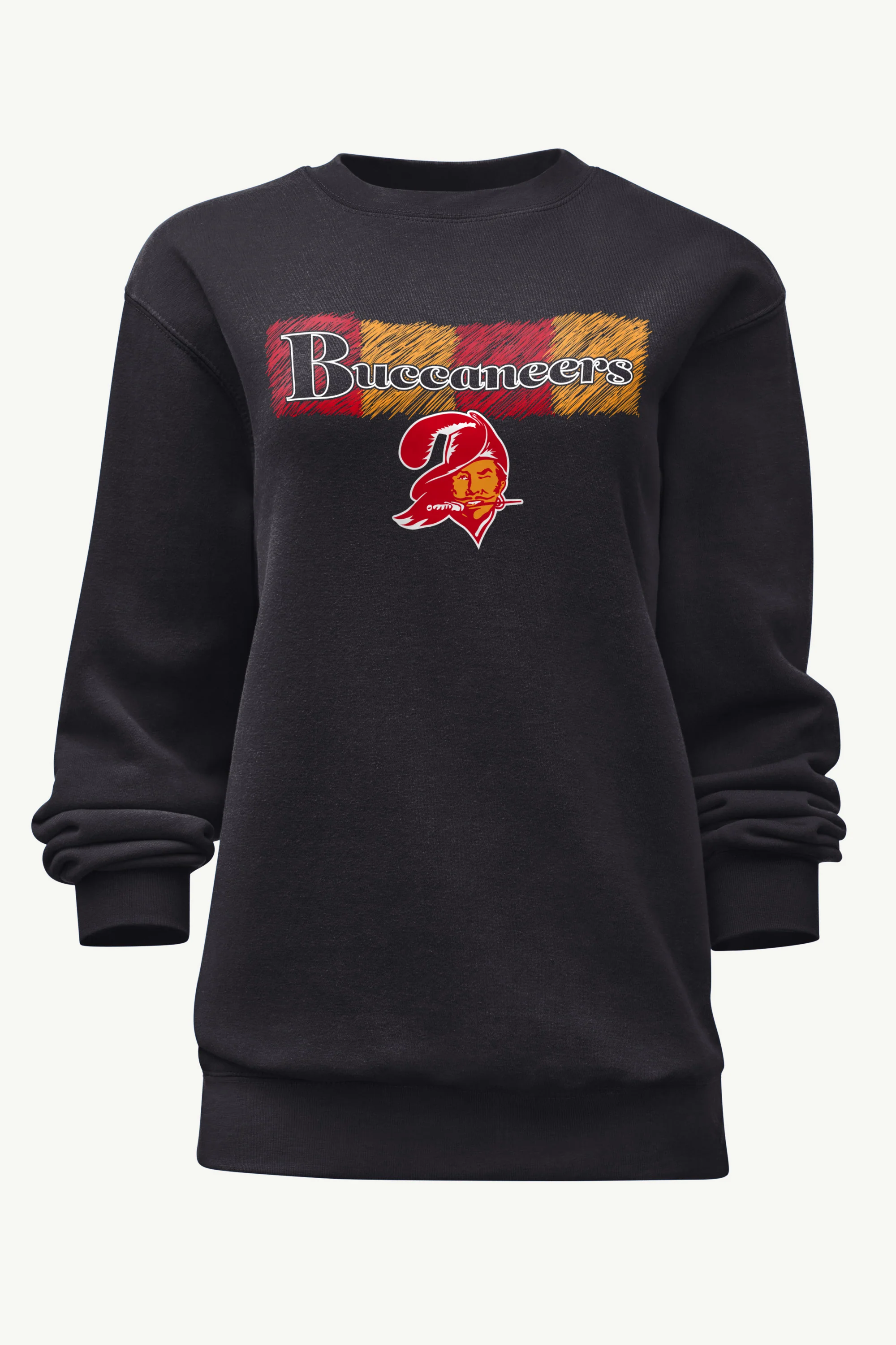 WOMENS TAMPA BAY BUCANEERS COLOR SHADING SWEATSHIRT