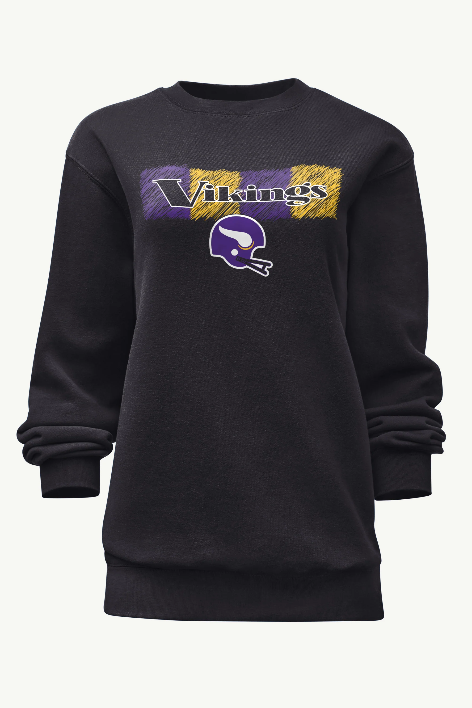 WOMENS MINNESOTA VIKINGS COLOR SHADING SWEATSHIRT