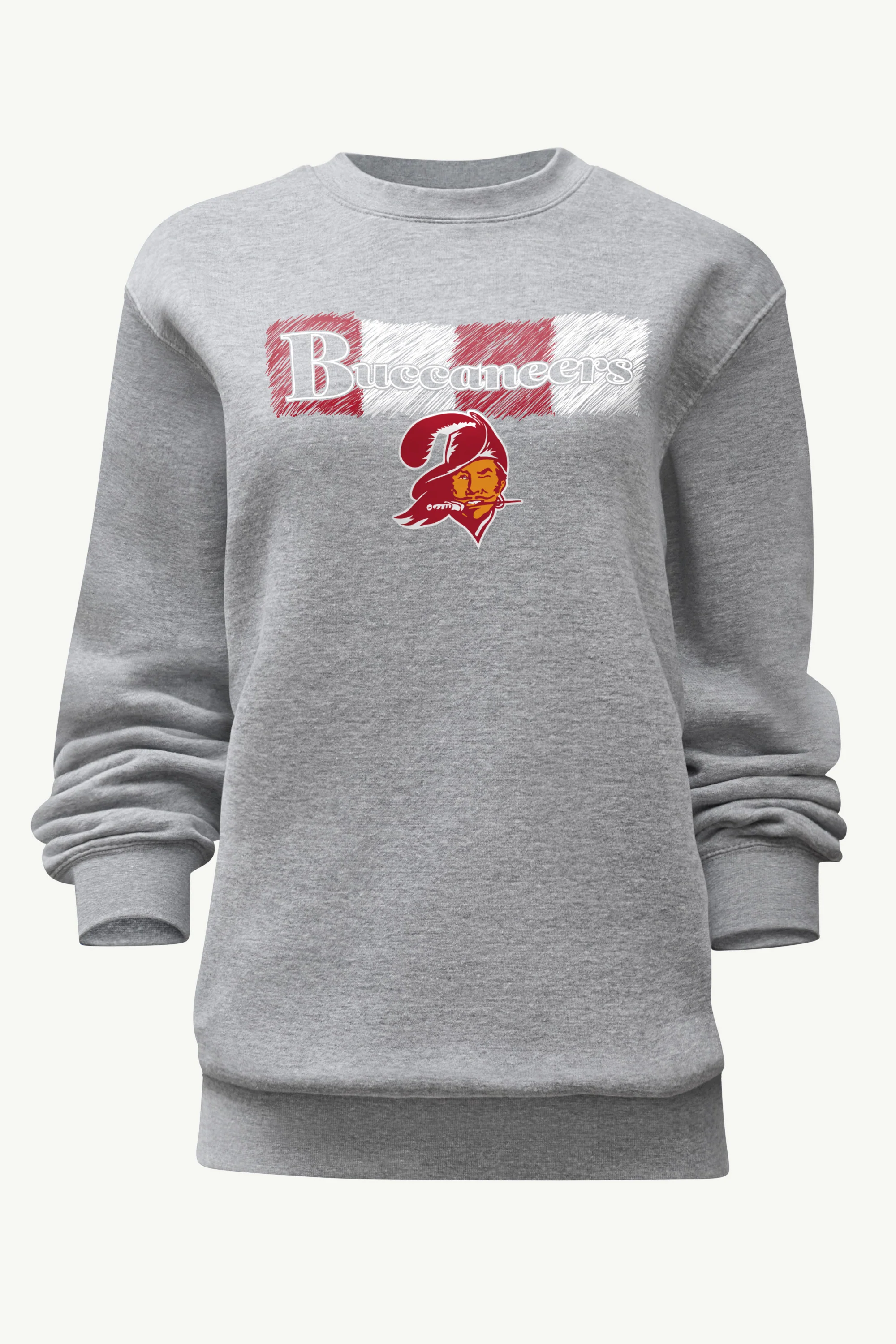 WOMENS TAMPA BAY BUCANEERS COLOR SHADING SWEATSHIRT